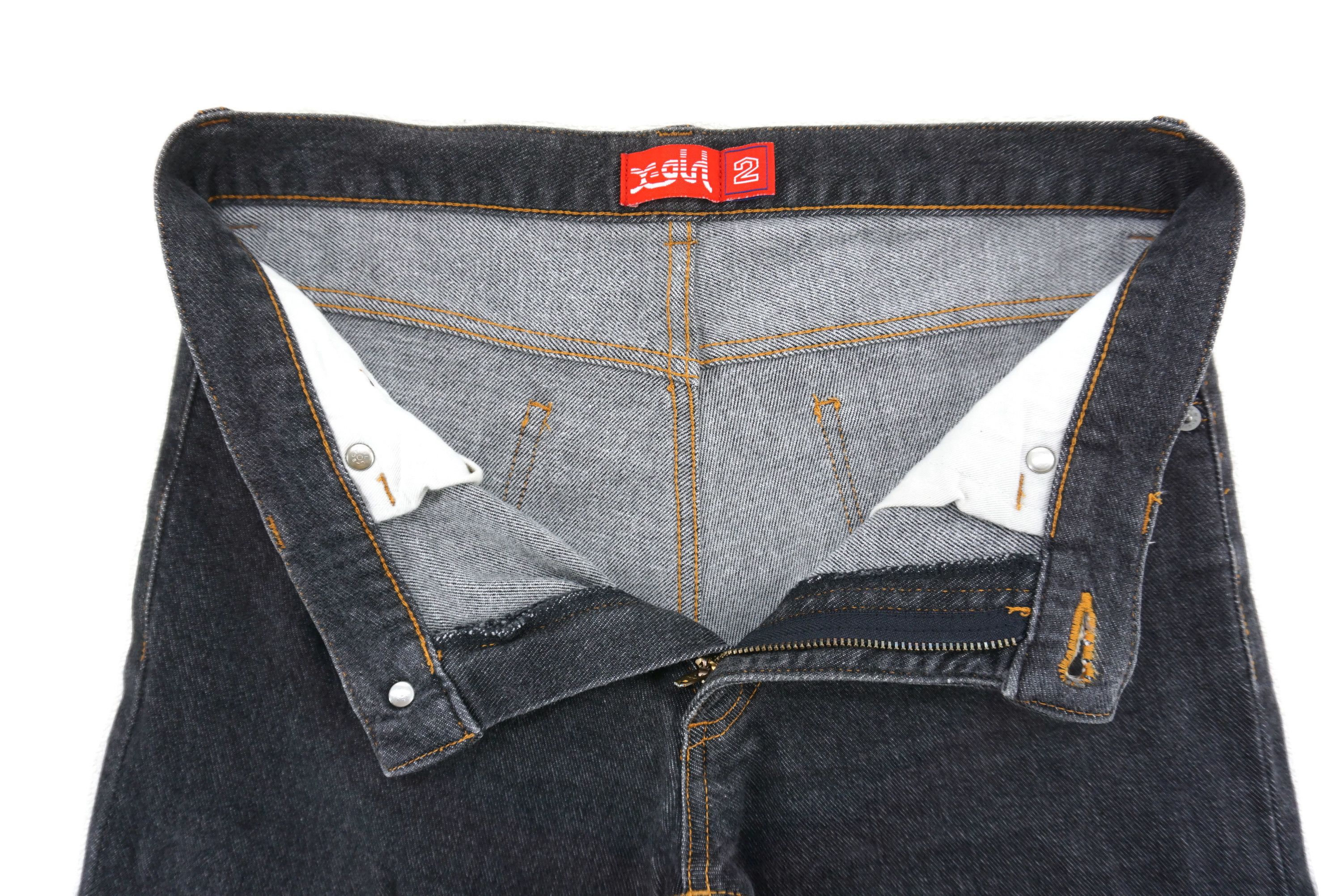 Japanese Brand X-girl Jeans fit W29xL27 Low-Rise Slim Cropped Denim Size 26" / US 2 / IT 38 - 6 Thumbnail