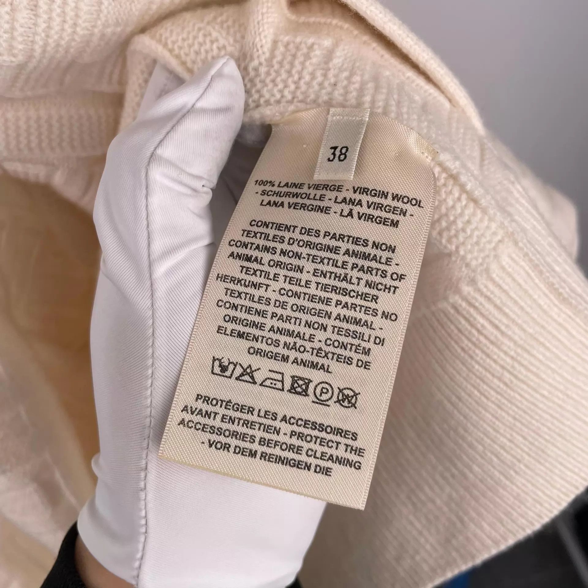 Hermes Hermès White Cardigan 38 Size S / US 4 / IT 40 - 6 Thumbnail