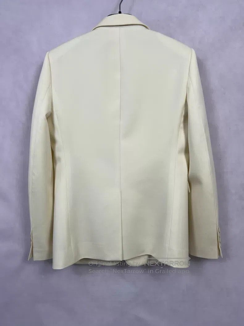 Saint Laurent Paris Saint Laurent Paris Cream White Sword Collar Suit Size US L / EU 52-54 / 3 - 2 Thumbnail