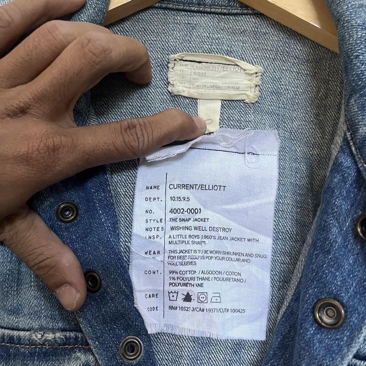Current/Elliot Current / Elliot the snap jeans jacket Size S / US 4 / IT 40 - 3 Thumbnail