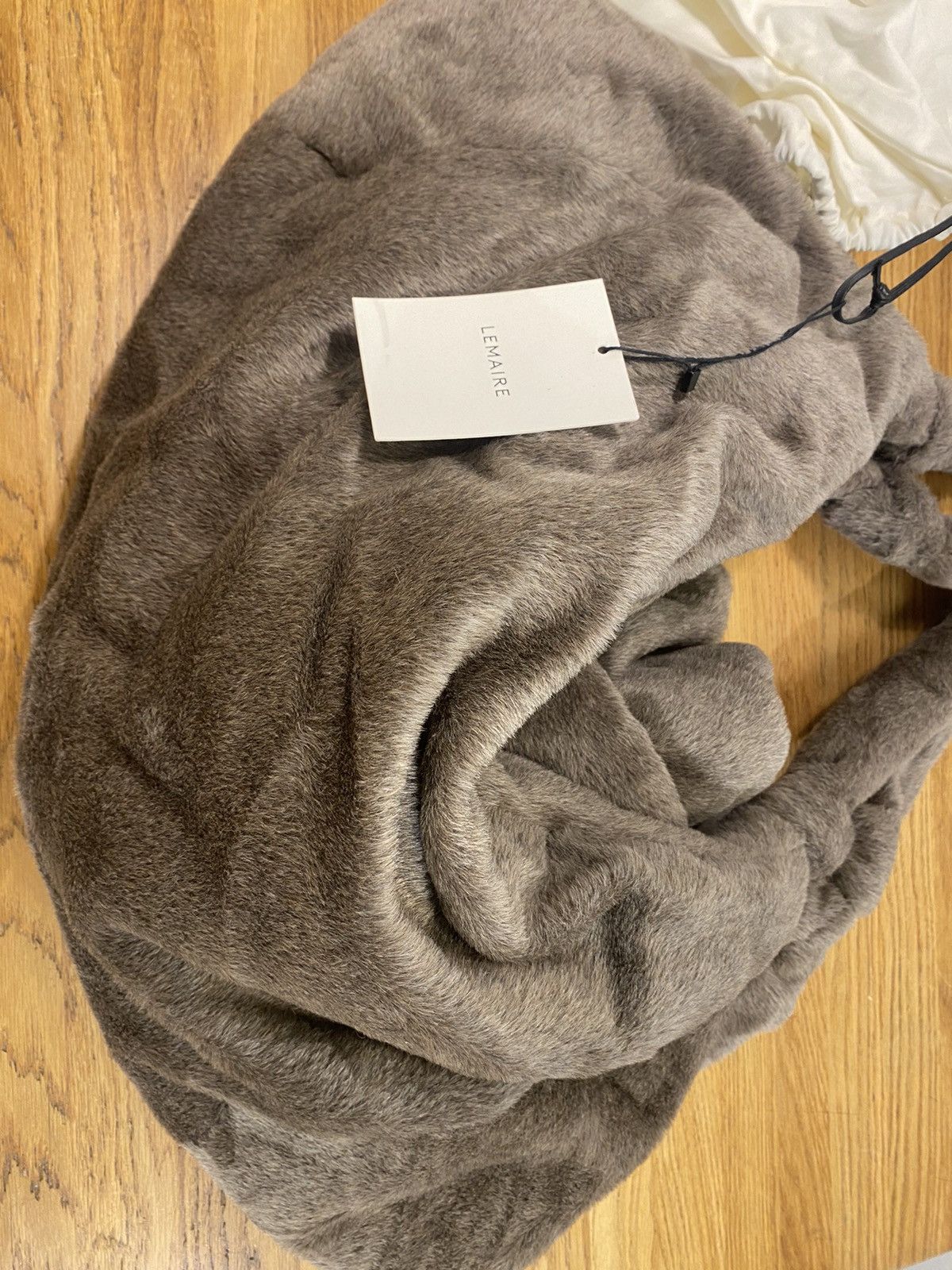 Lemaire Hairy Textured Large Tote Bag | Grailed