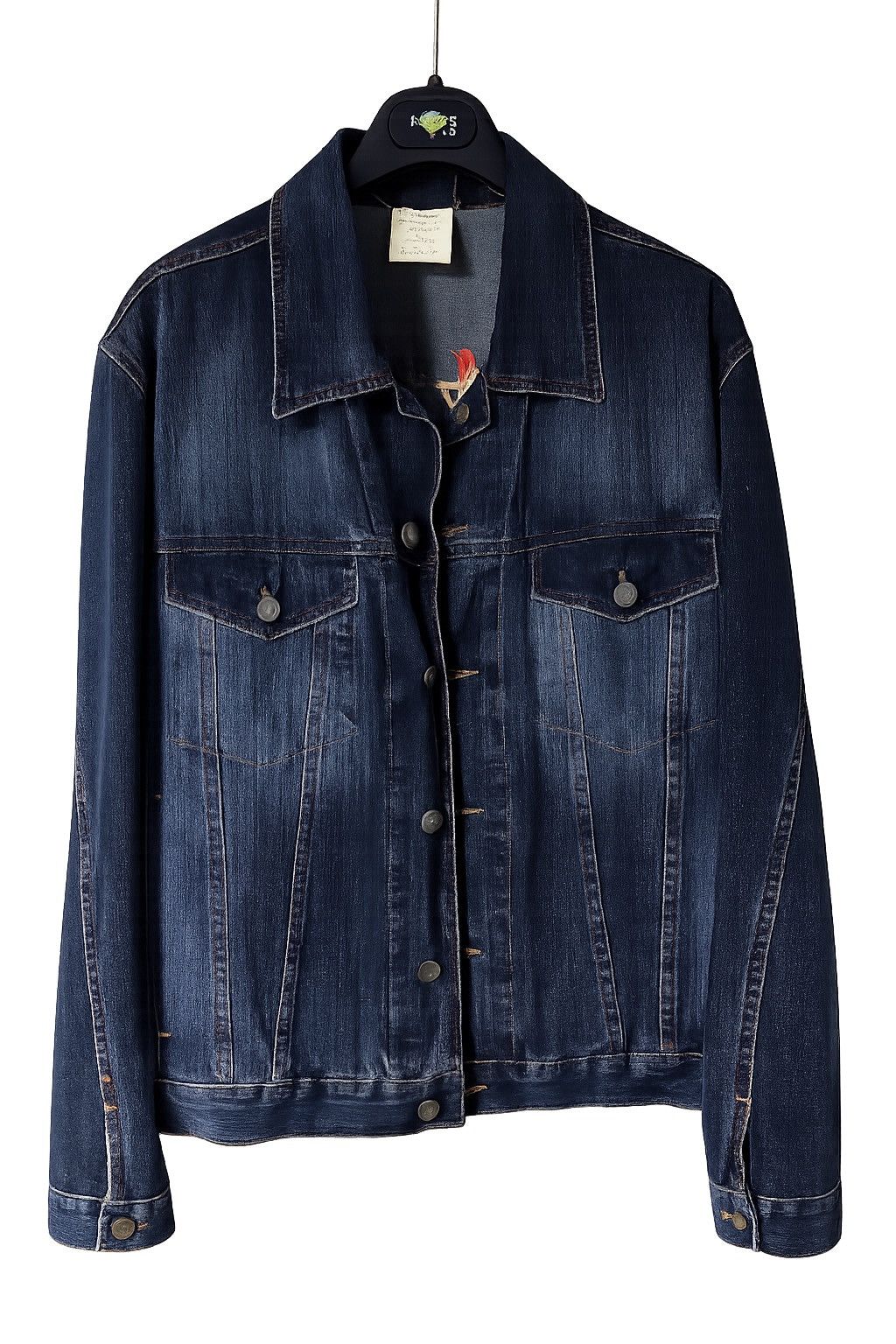 Just Cavalli Just Cavalli Phoenix Embroidered Denim Jacket Size US M / EU 48-50 / 2 - 2 Thumbnail