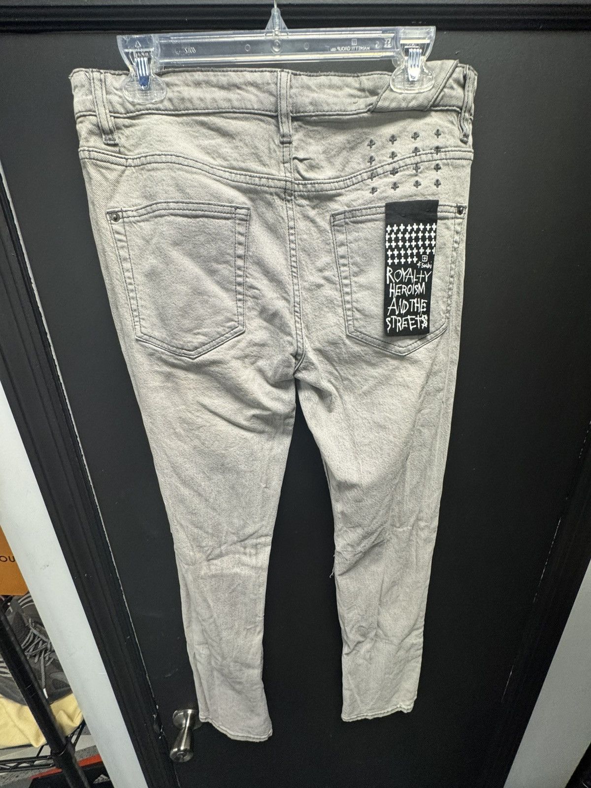 Ksubi Ksubi Chitch Pluto Trashed Grey Size US 32 / EU 48 - 2 Thumbnail