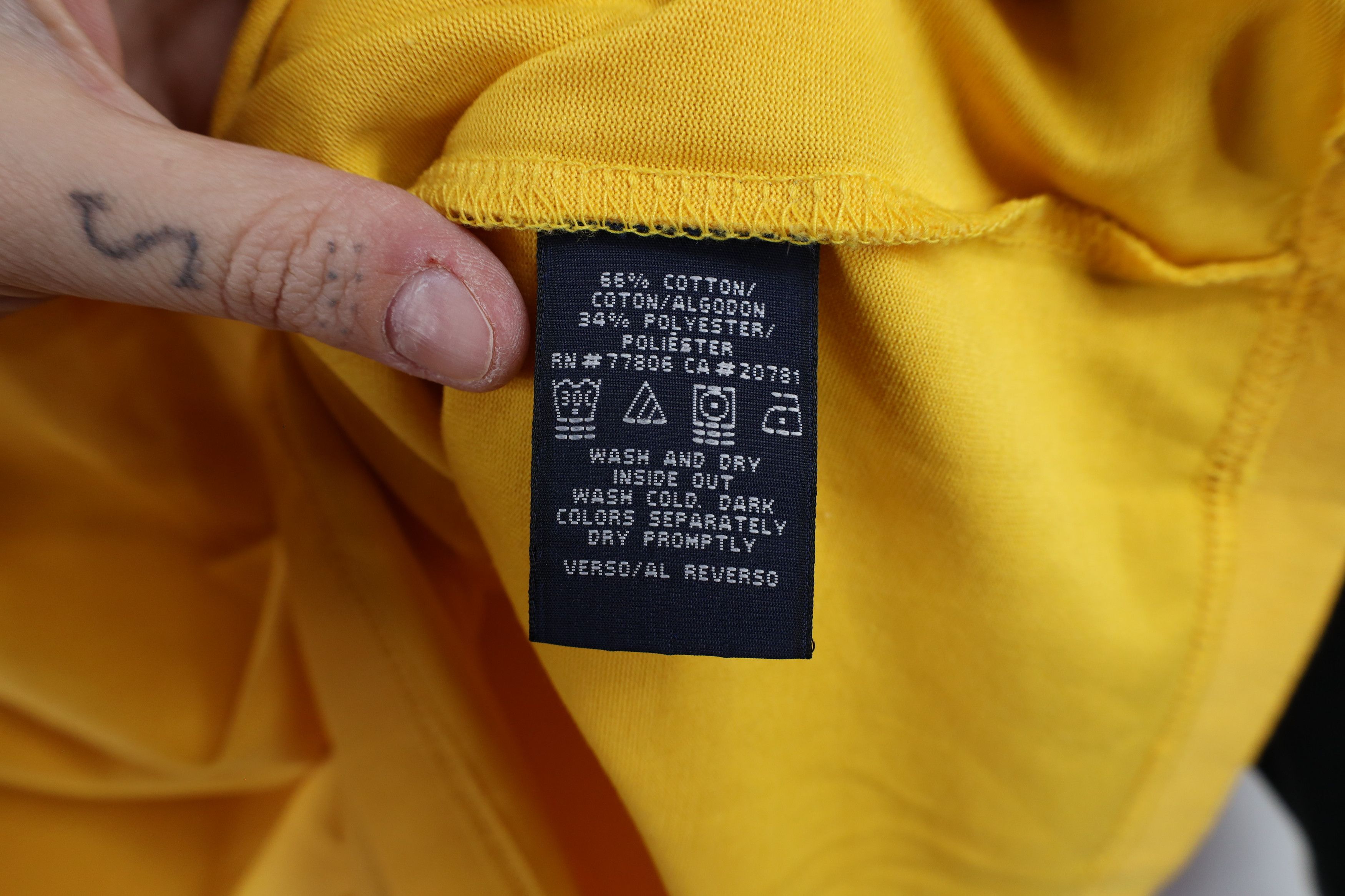 Tommy Hilfiger × Vintage Vintage 90s Tommy Hilfiger Goalkeeper Goalie Soccer Jersey Size US L / EU 52-54 / 3 - 10 Thumbnail