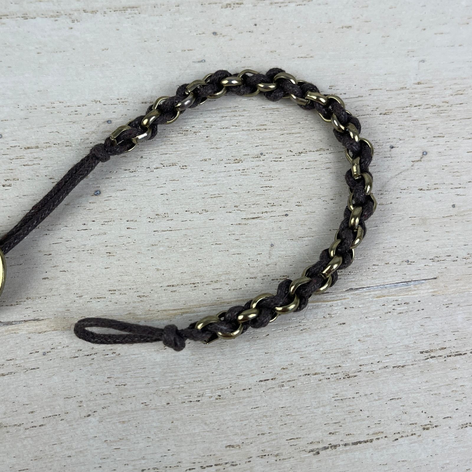 Other Chain Link Braided Bracelets Gold Silver Black Brown Yellow Size ONE SIZE - 15 Thumbnail