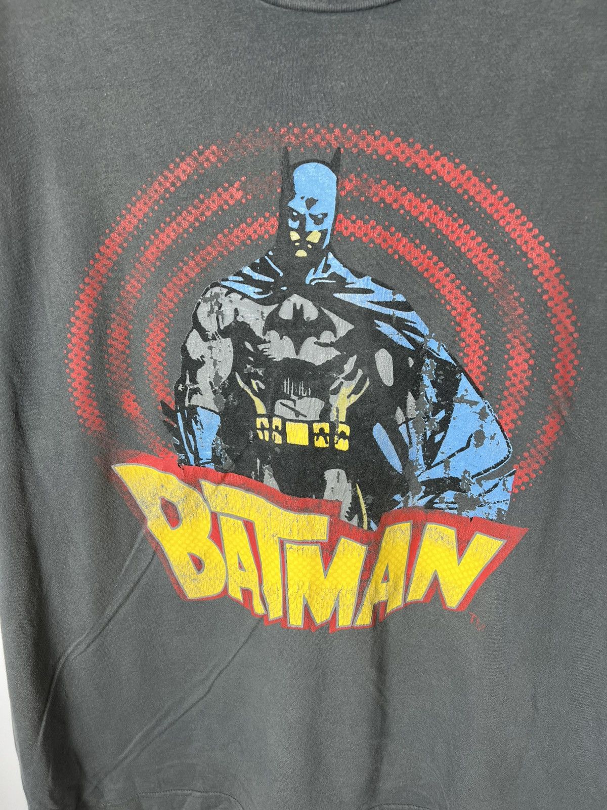 DC Comics VINTAGE streetwear DC COMICS BATMAN LOGO TEE Size US M / EU 48-50 / 2 - 2 Thumbnail