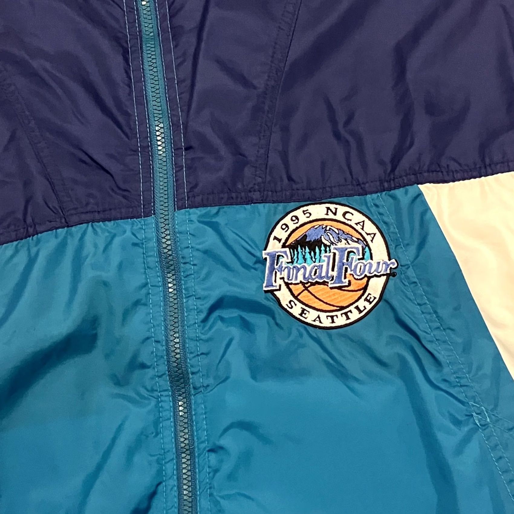 Nike VINTAGE Nike NCAA Final Four Seattle Jacket Mens Large Windbreaker 90s Size US L / EU 52-54 / 3 - 2 Thumbnail