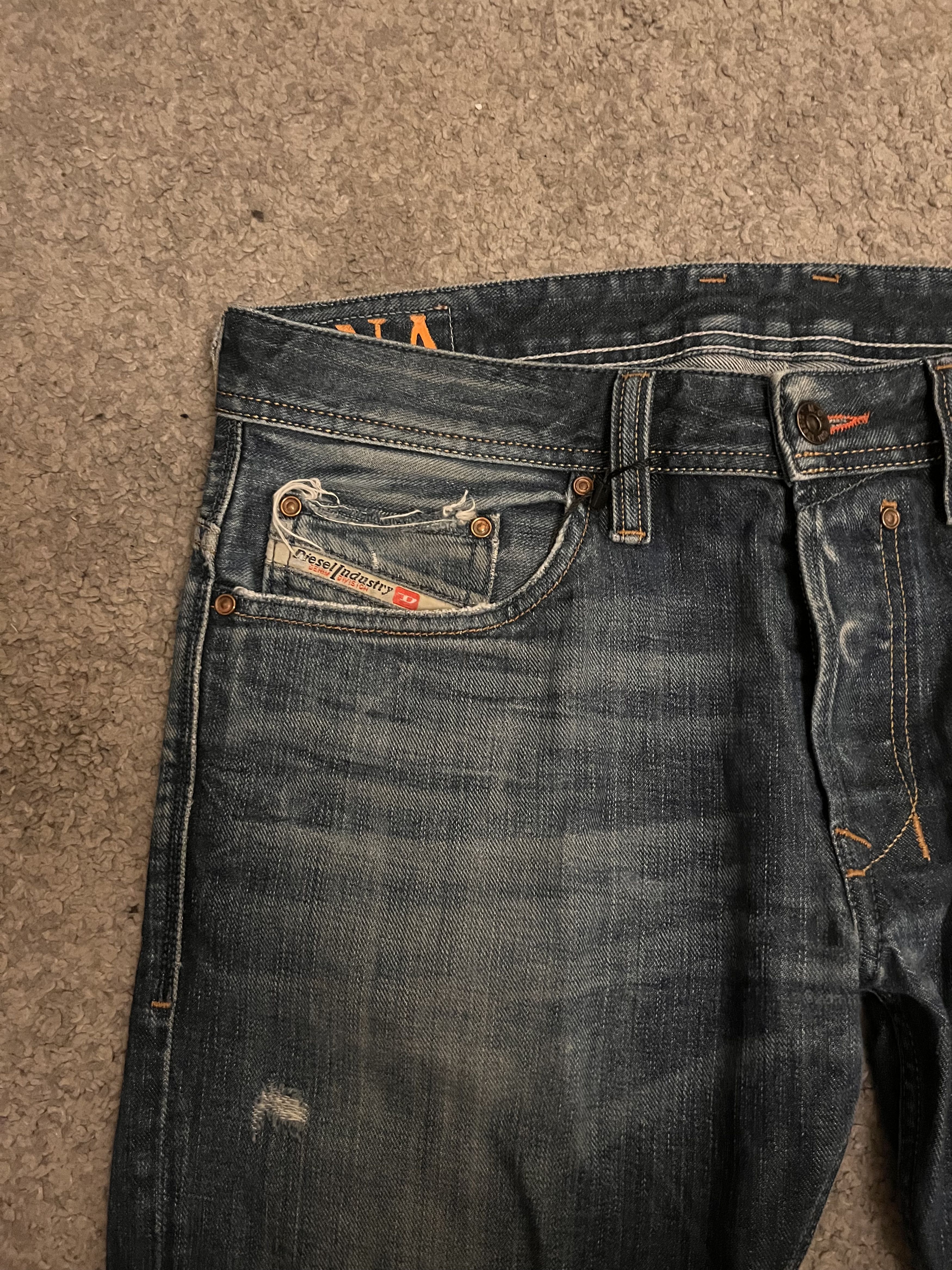 Diesel Diesel Safado W32 L34 Wash 008Y3 DNA Dirty New Age Size US 32 / EU 48 - 2 Thumbnail
