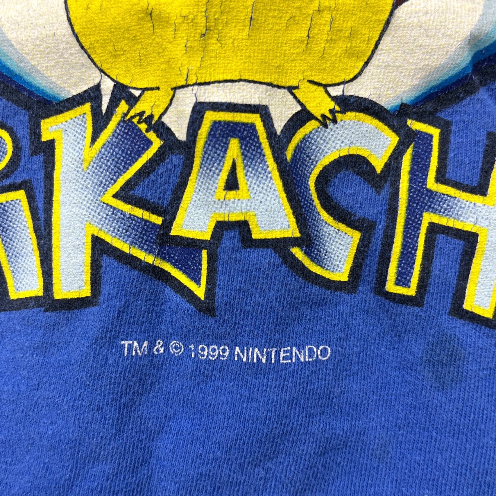 Nintendo VINTAGE Pokemon Pikachu Nintendo T-Shirt XS Mens Blues 1999 Shirt Size US XS / EU 42 / 0 - 5 Thumbnail