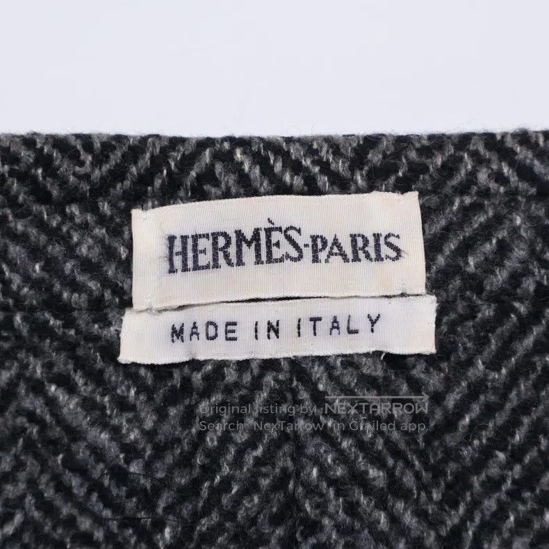 Hermes Hermes Margiela Herringbone Cashmere Jacket Size US M / EU 48-50 / 2 - 4 Thumbnail