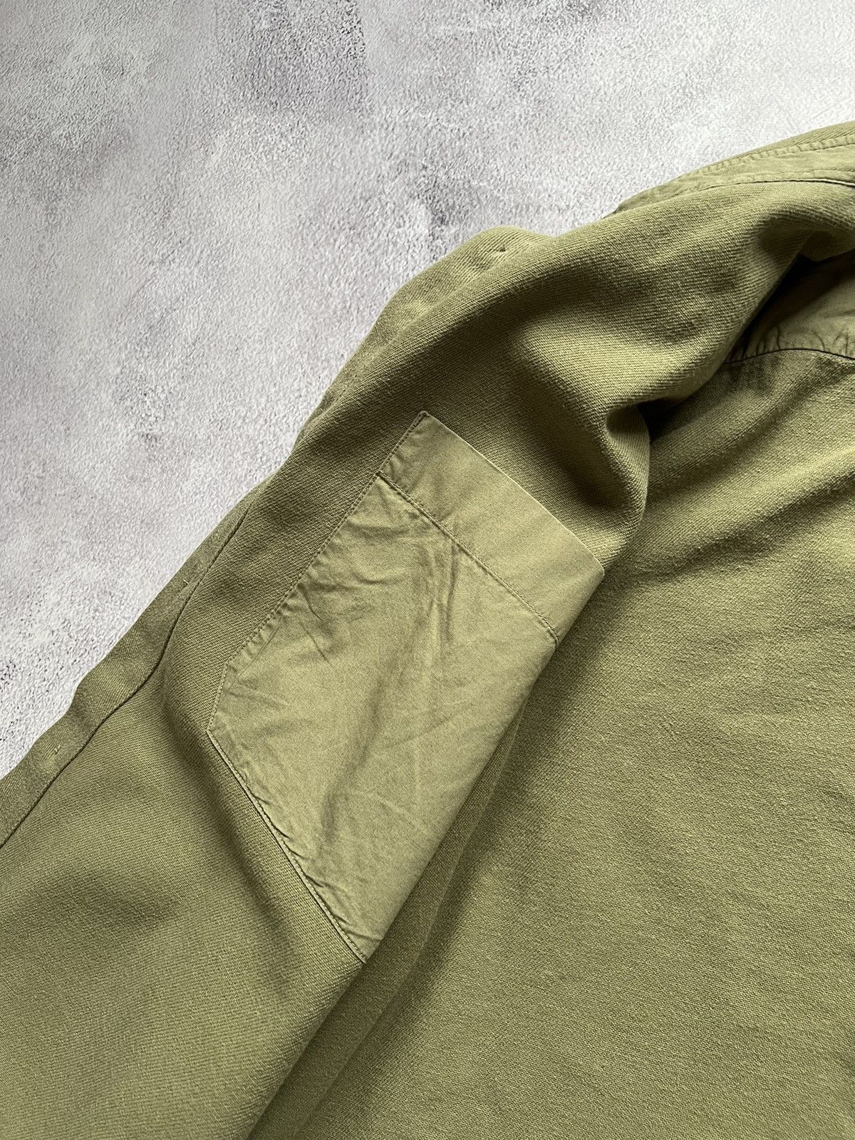 Fred Perry Fred Perry Twill Overshirt Warm Stone Khaki Mens XXL Size US XXL / EU 58 / 5 - 8 Thumbnail