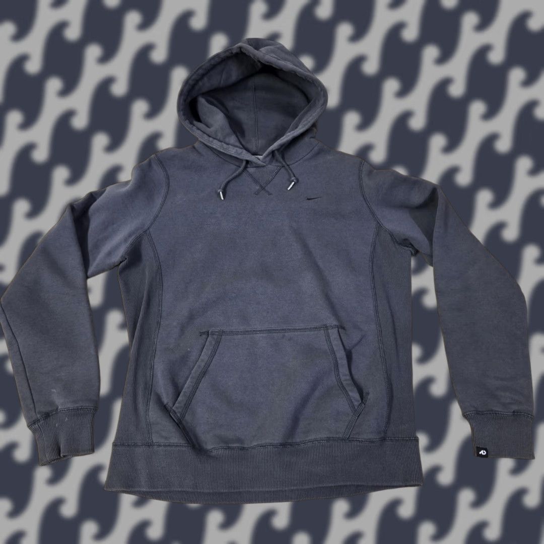 Nike Nike Hoodie Mens Large Gray Pullover Swoosh Logo Casual Athletic Dept Size US L / EU 52-54 / 3 - 1 Thumbnail