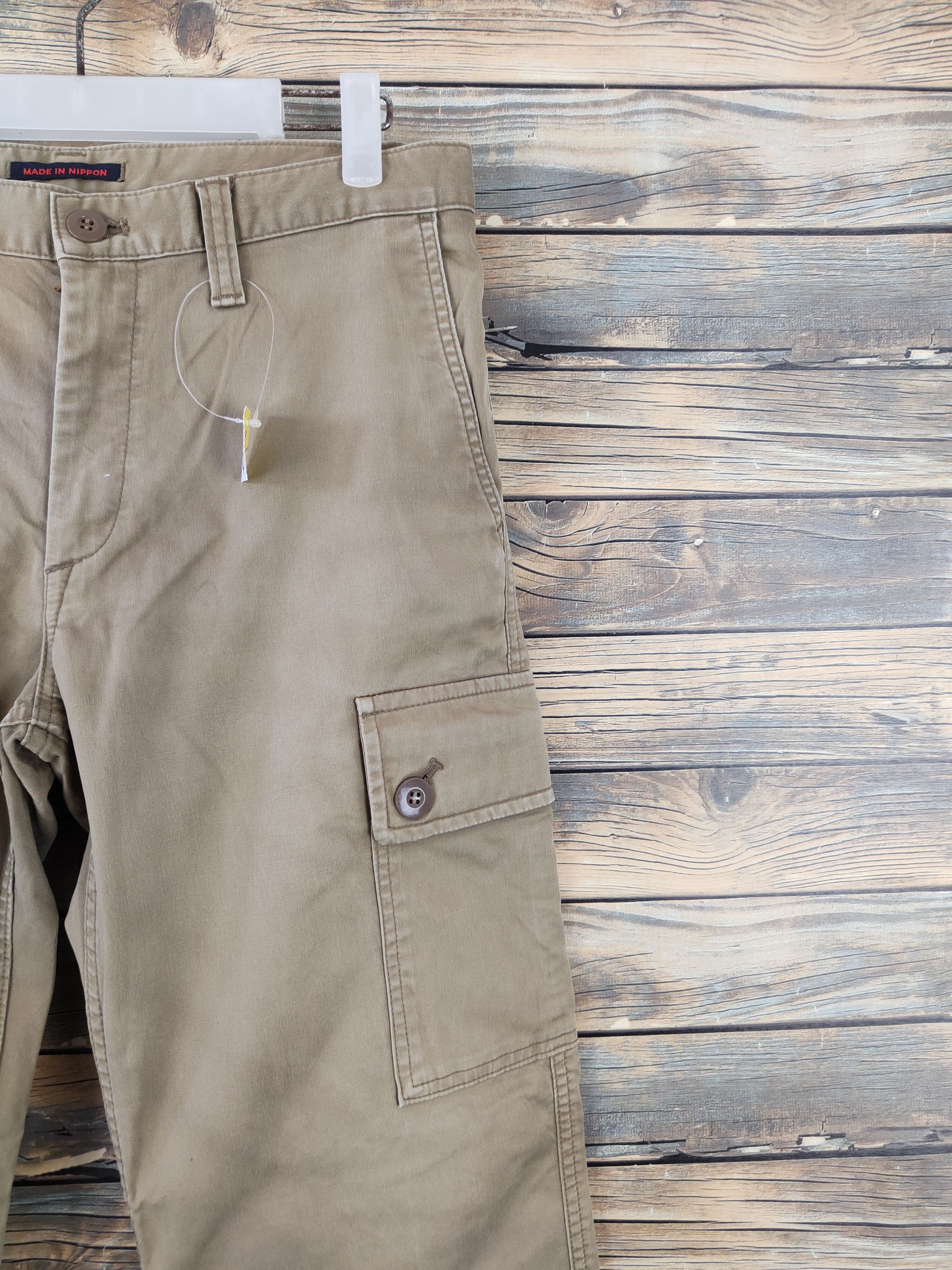 Japanese Brand Blue Way Brown Multipocket Tactical Cargo Pants #W1852 Size US 32 / EU 48 - 5 Thumbnail