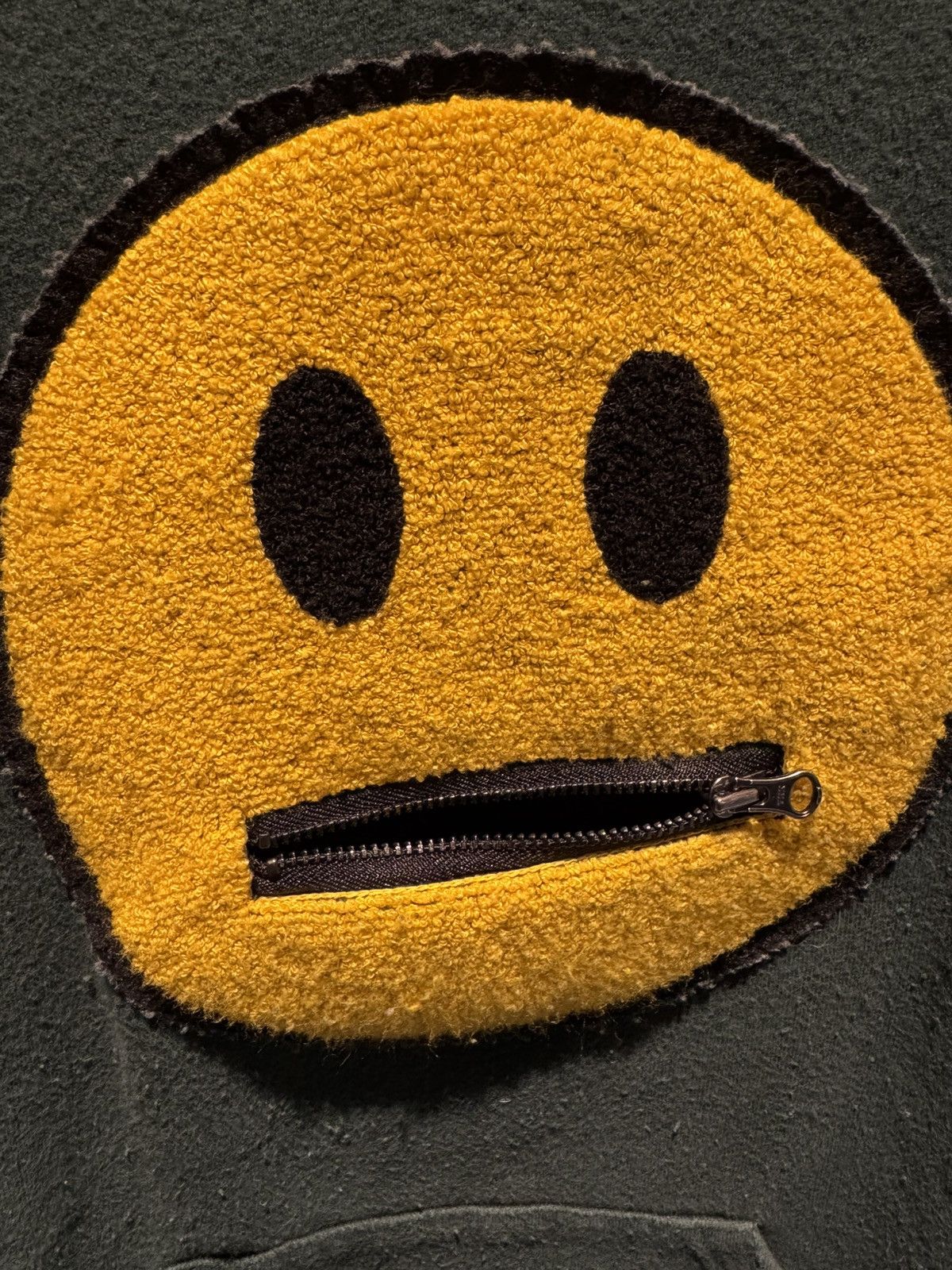 10 Deep 10 Deep Smiley Face Zip Green Hoodie Hidden Pocket Size US M / EU 48-50 / 2 - 3 Thumbnail