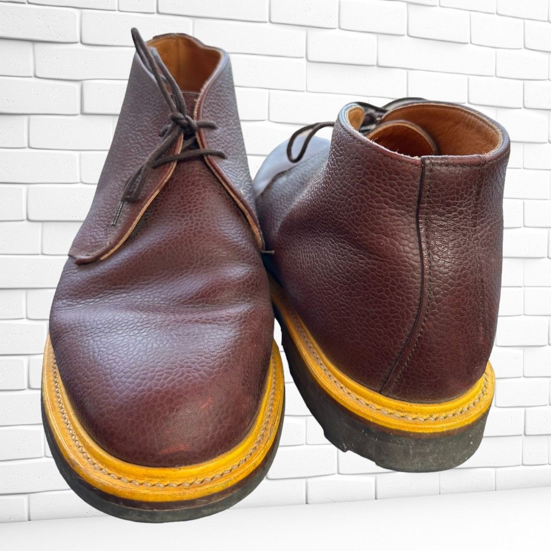 Mark McNairy Mark Mcnairy New Amsterdam Pebble Brown Chukka Boots Size US 9.5 / EU 42-43 - 5 Thumbnail