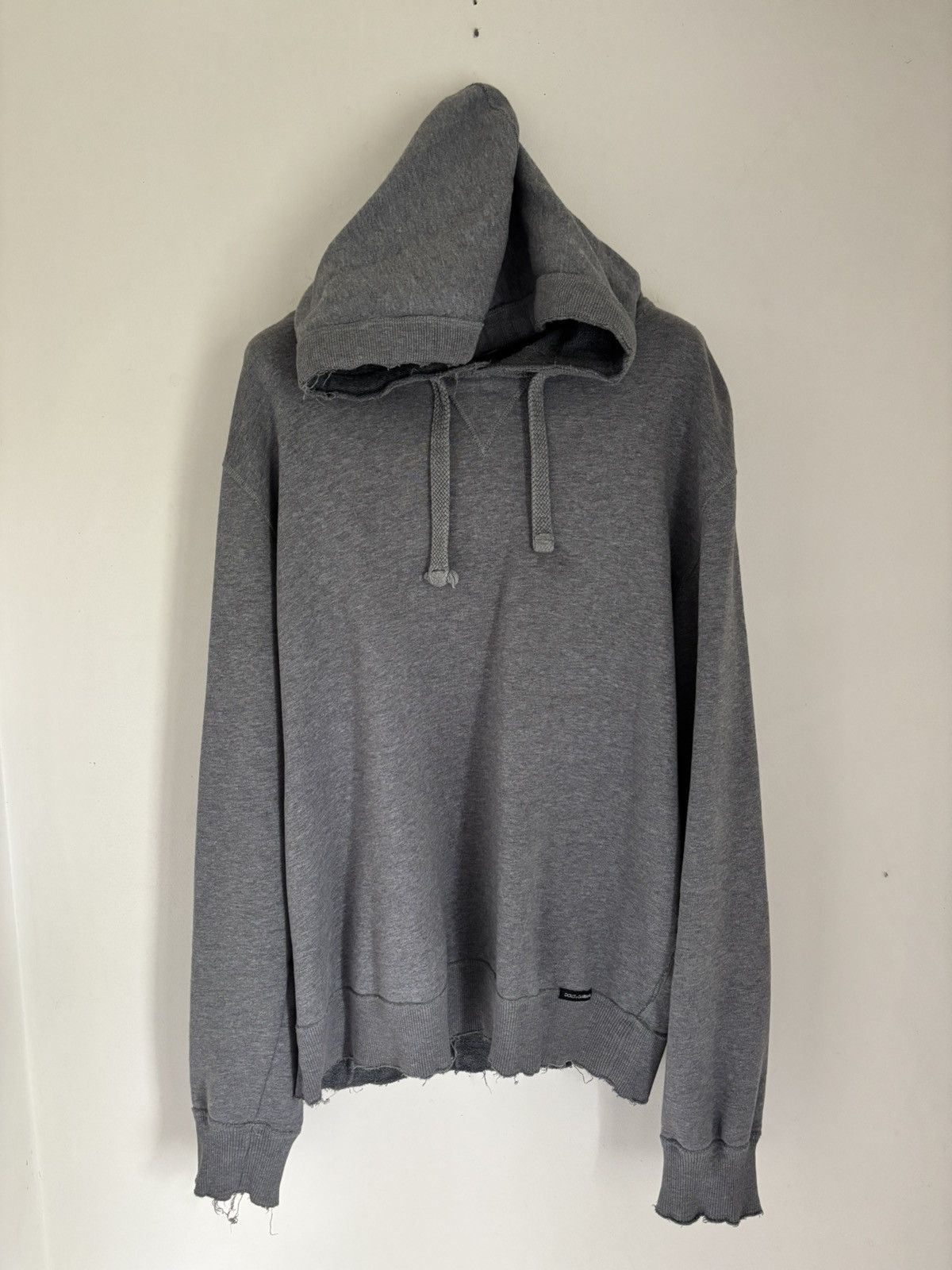 Dolce & Gabbana Dolce & Gabanna 2007 Reaper Distressed hoodie Size US M / EU 48-50 / 2 - 1 Thumbnail