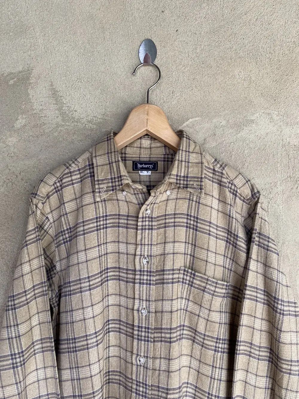 Burberry Vintage Burberry Plaid Tartan Flannel Shirt Button Up Size US M / EU 48-50 / 2 - 3 Thumbnail