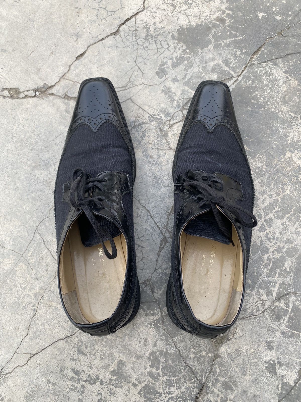 Comme des Garcons Comme des Garcons 00s Brogue Made in Japan Vintage Size US 6.5 / EU 39-40 - 5 Thumbnail