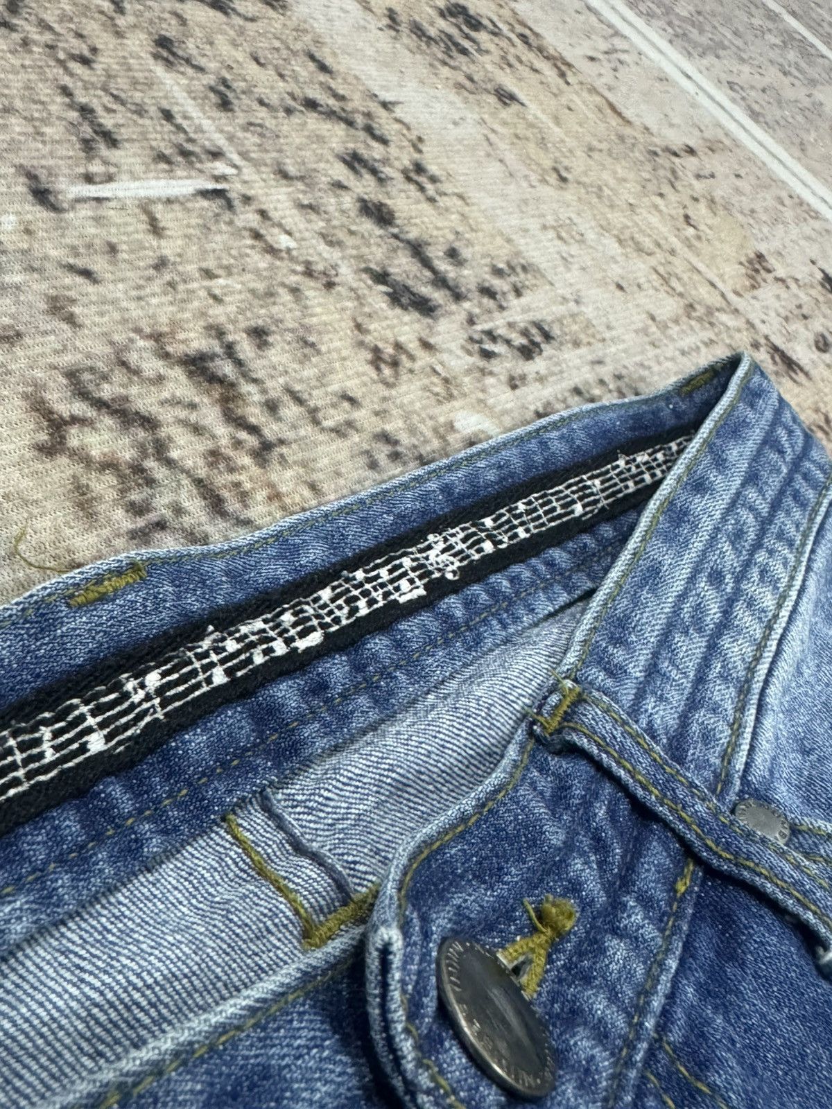 Japanese Brand NumberNine X Nano universe distress denim jeans Size US 30 / EU 46 - 7 Thumbnail
