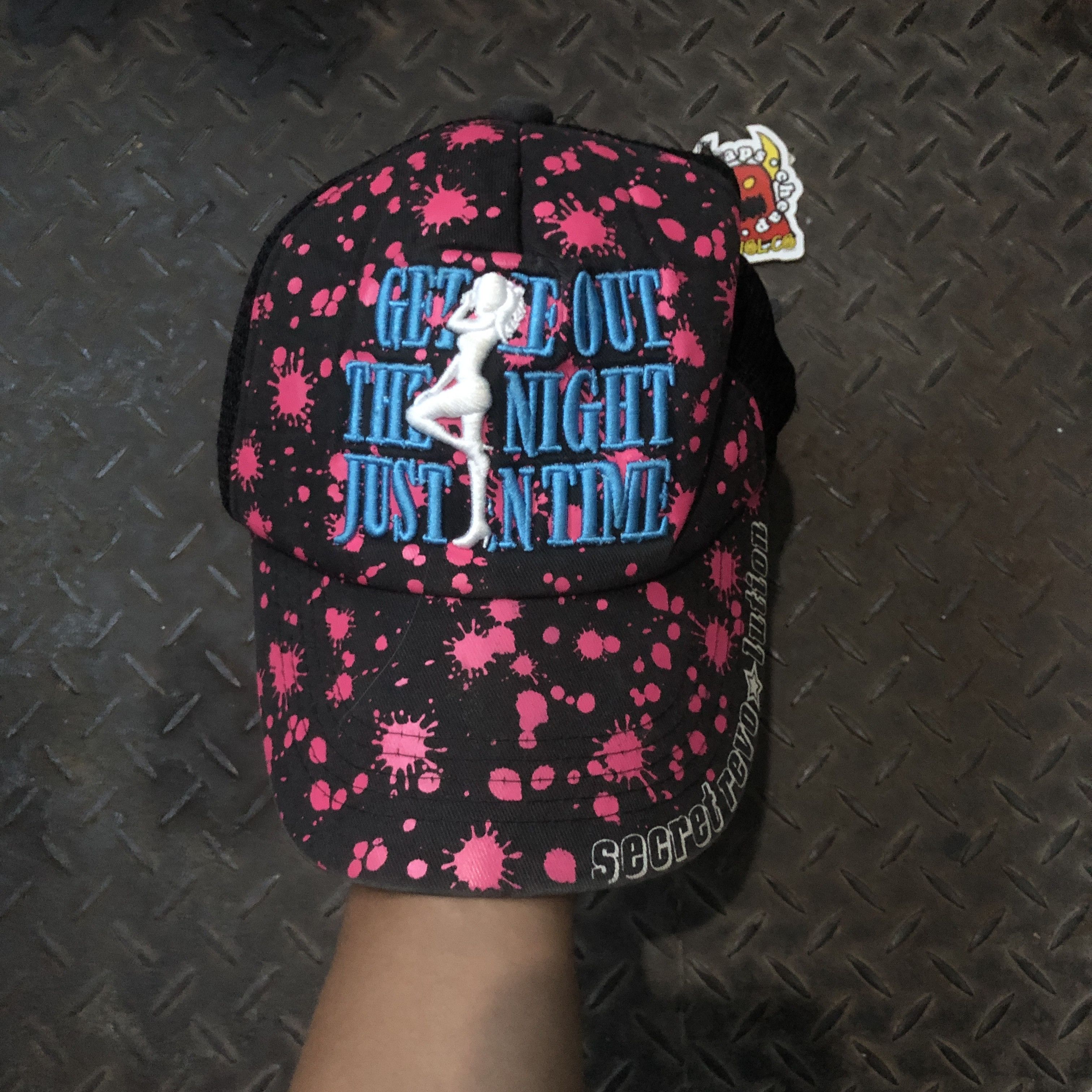 Japanese Brand Vintage Y2K Secret Revolution Trucker Hat Japanese Style Size ONE SIZE - 2 Thumbnail