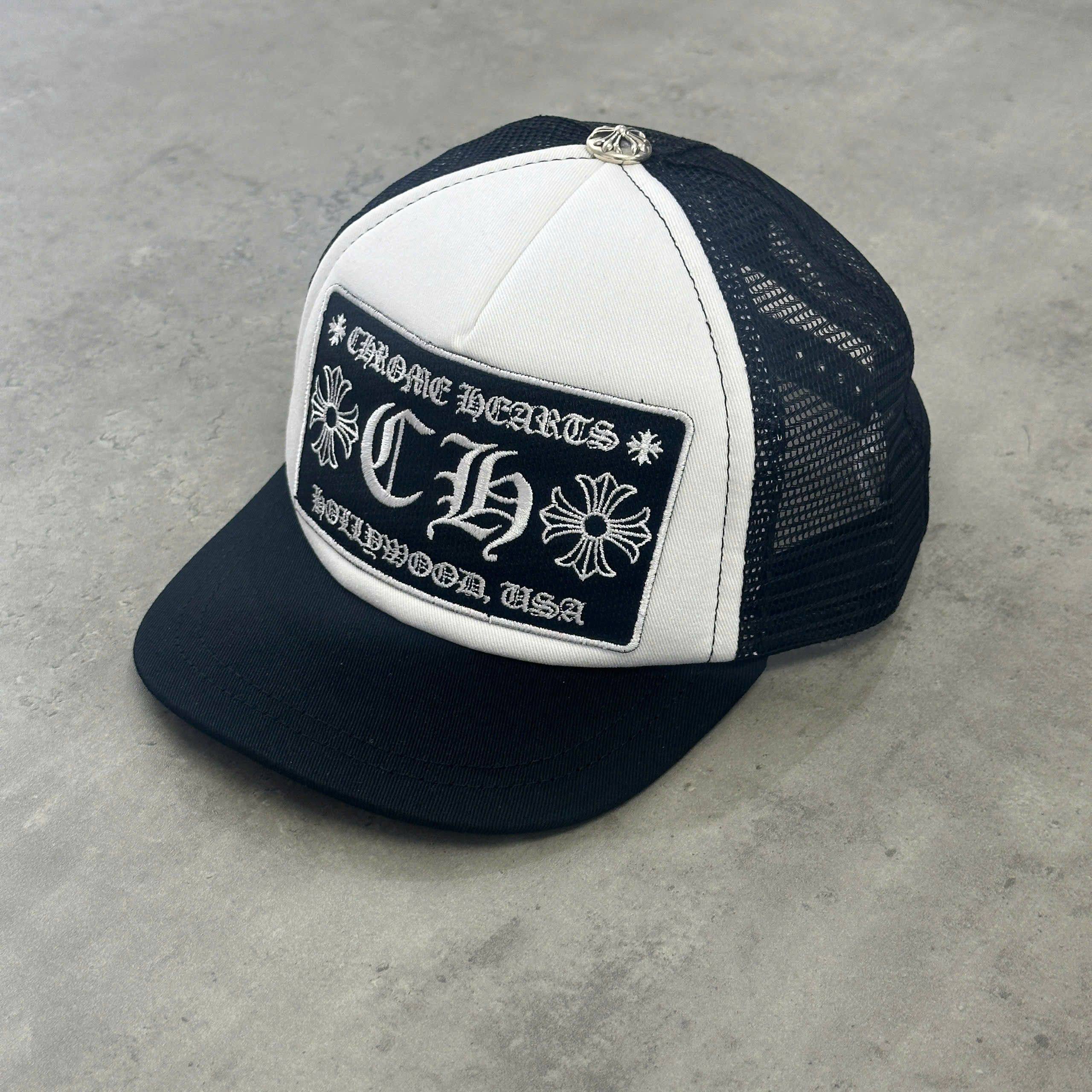 【人気/関税/送料込み】 Chrome Hearts CH Hong Kong Trucker Ha Chrome Hearts CH Hong Kong Exclusive Trucker Hat 