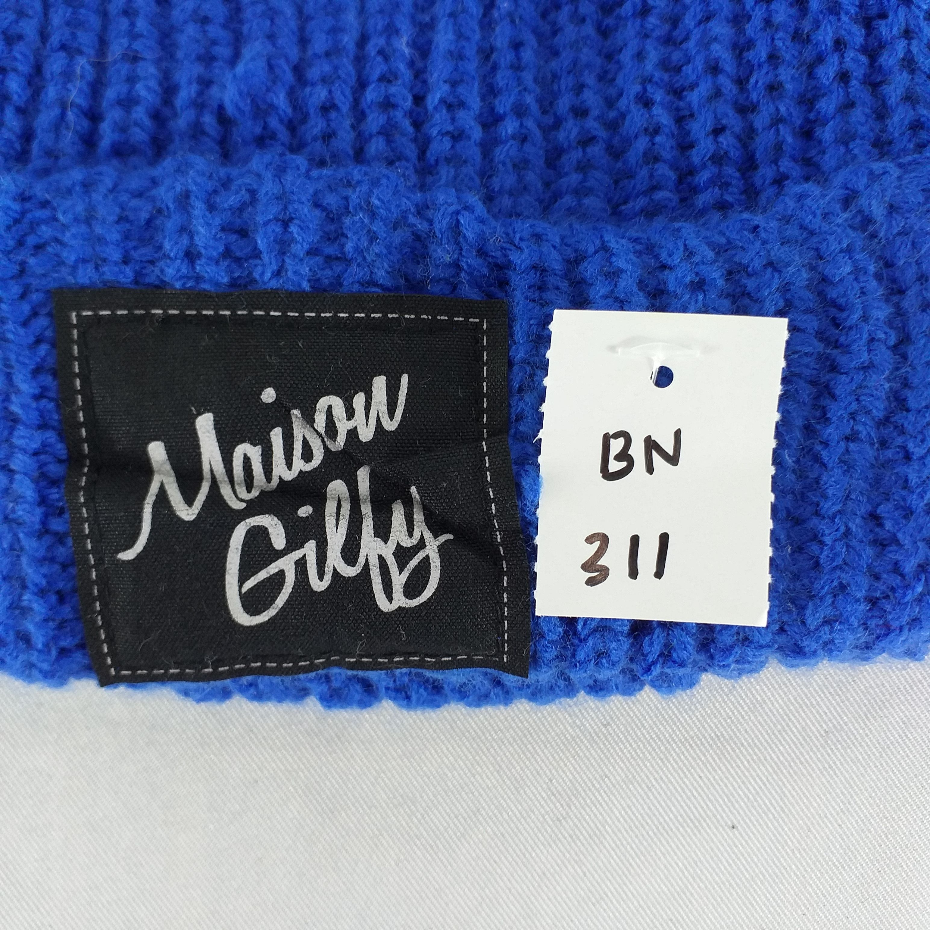 Japanese Brand Maisow Giely Snow Cap Hat Beanie -BN311 Size ONE SIZE - 6 Thumbnail