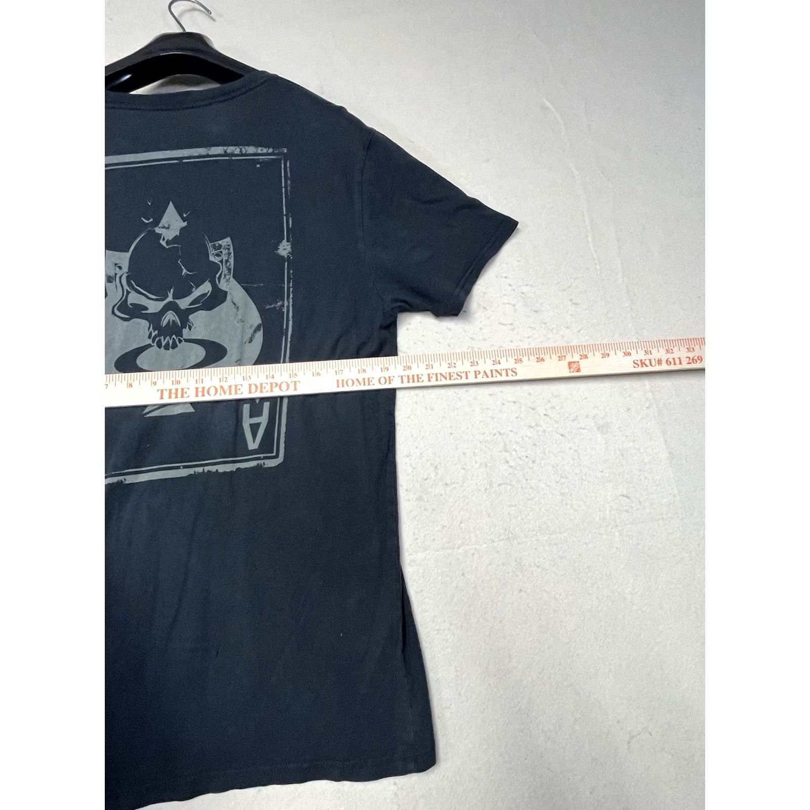 Oakley Oakley Shirt L Black Ace Spades Mens Size Regular Fit Logo Distressed Size US L / EU 52-54 / 3 - 3 Thumbnail