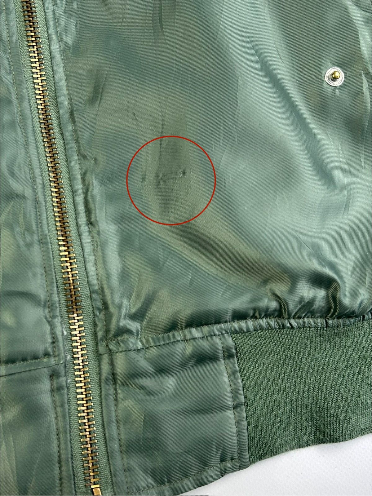 Japanese Brand Vintage Bomber Jacket MA-1 Military Japanese style Size US L / EU 52-54 / 3 - 14 Thumbnail