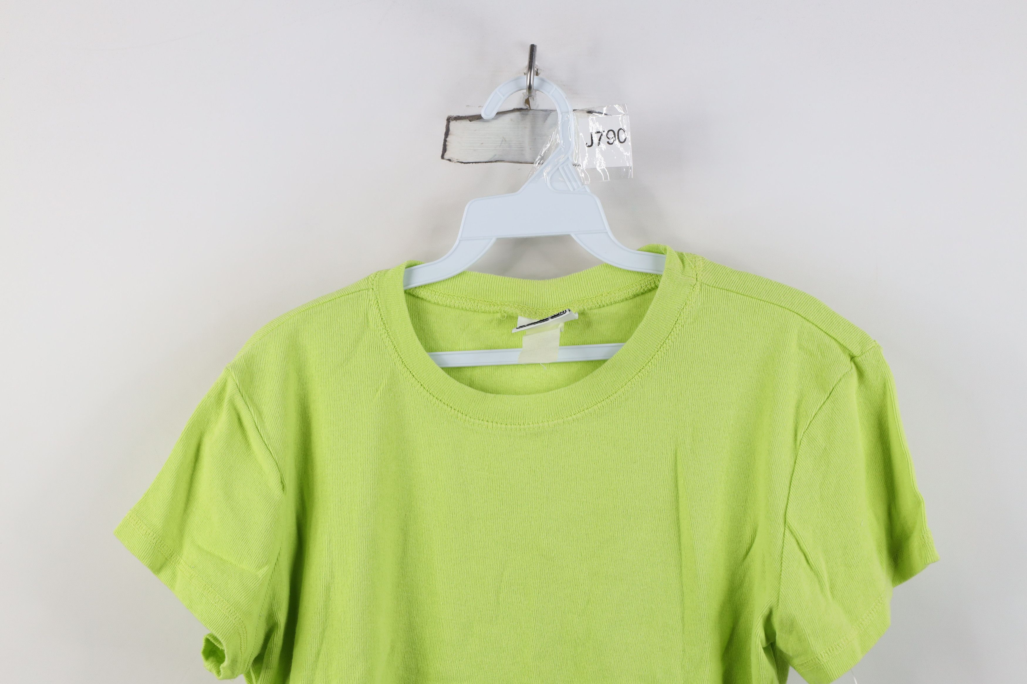 Vintage Deadstock Vintage 90s Y2K Babydoll Ribbed Knit T-Shirt USA Size L / US 10 / IT 46 - 2 Thumbnail