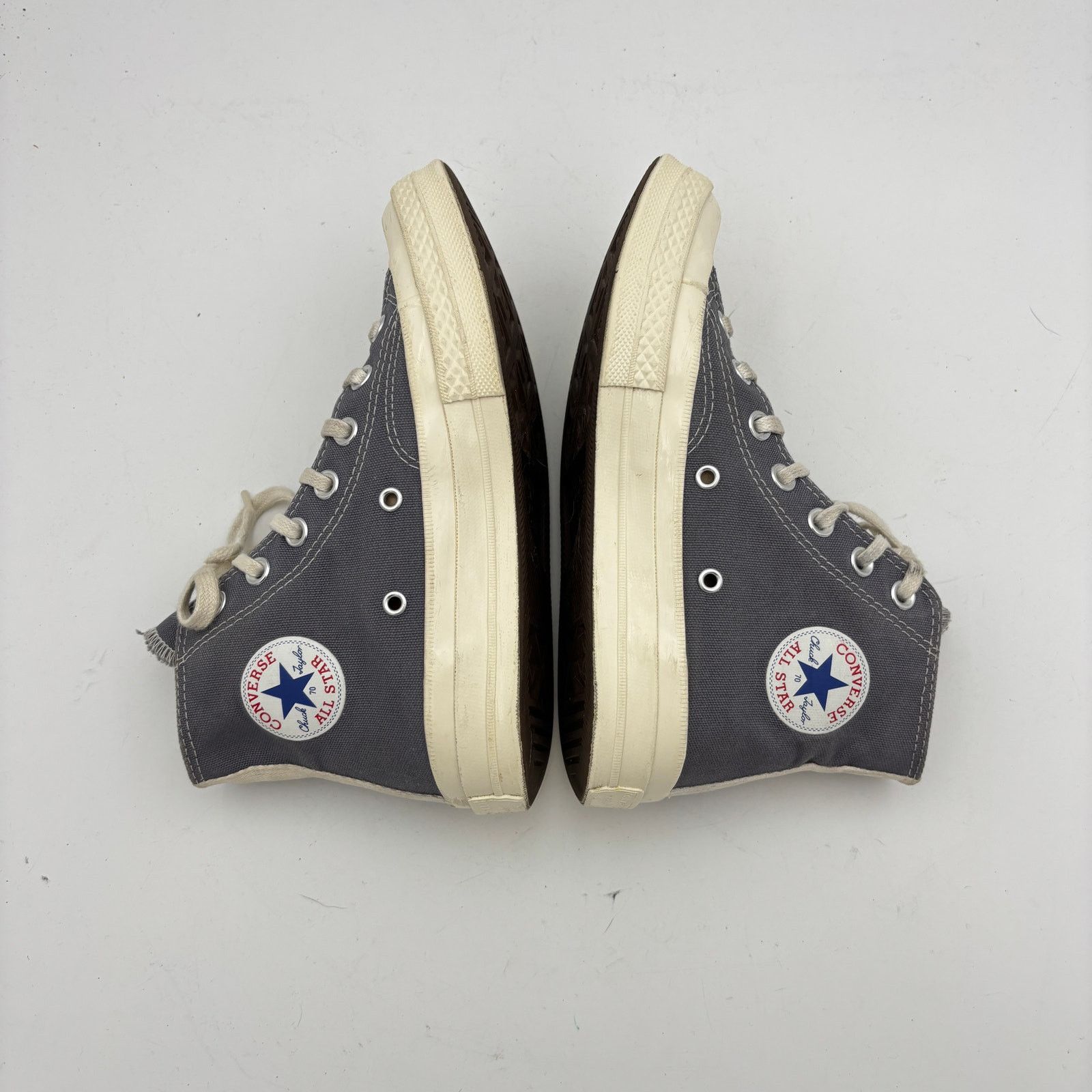 Comme des Garcons × Converse Converse Comme des Garcons Play Heart High Sneakers Womens 6 Size US 6 / IT 36 - 6 Thumbnail