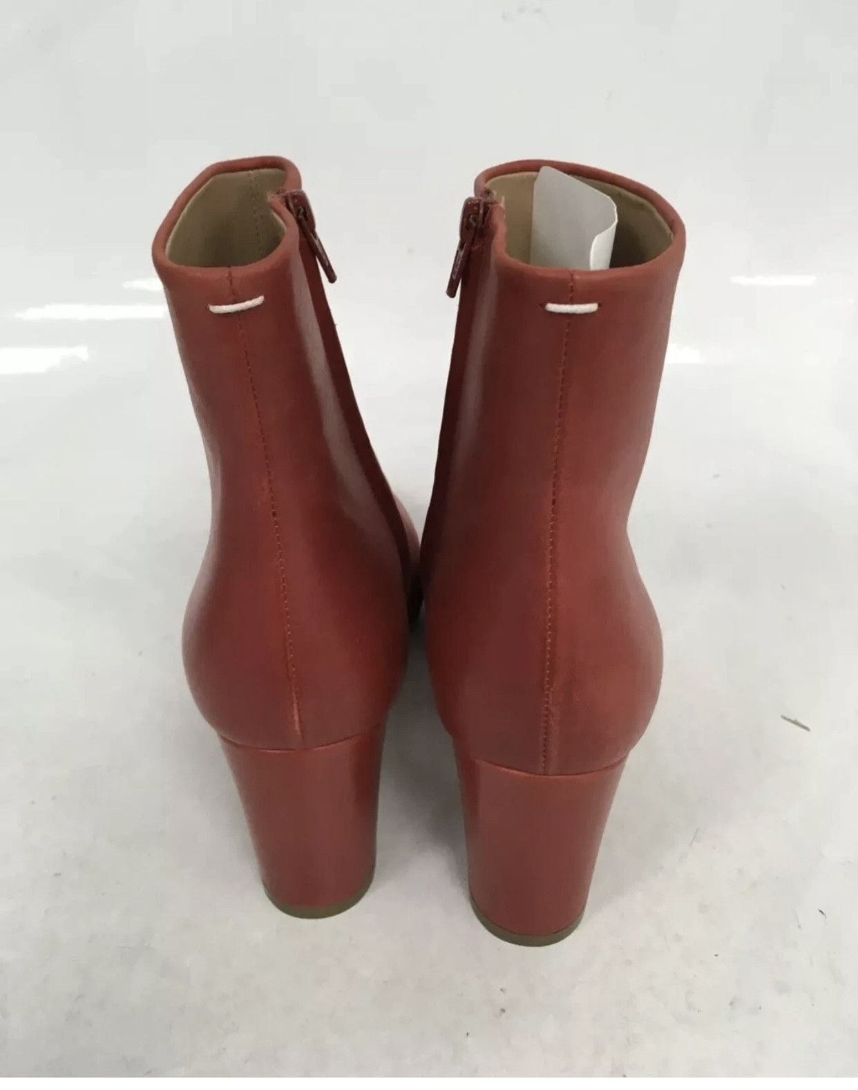 Maison Margiela Maison Margiela Red Leather Boot Size US 8 / IT 38 - 4 Thumbnail