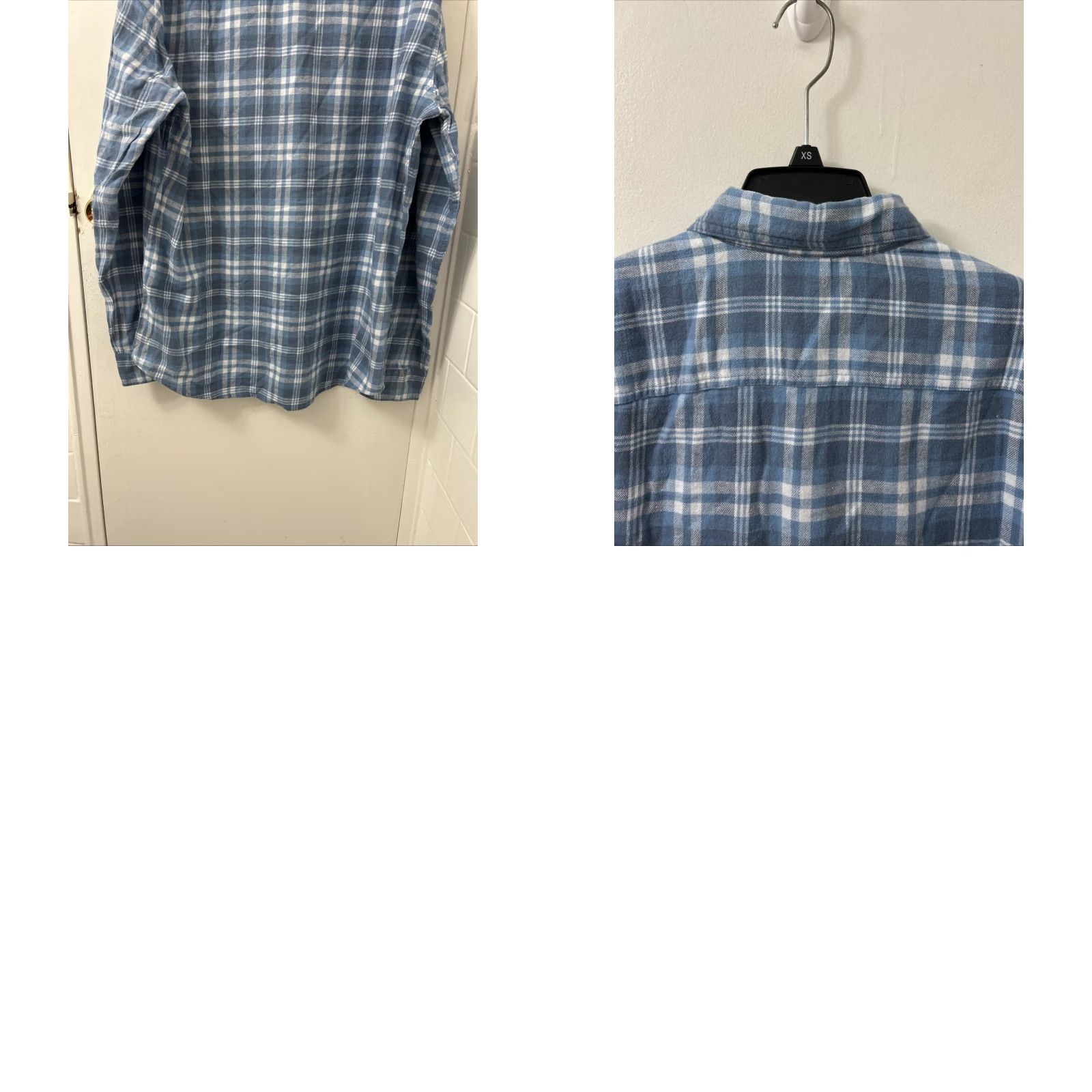 Vintage Sonoma Shirt Mens Medium Blue Plaid Flannel Button-Down Long Sleeve Supersoft Size US M / EU 48-50 / 2 - 9 Thumbnail