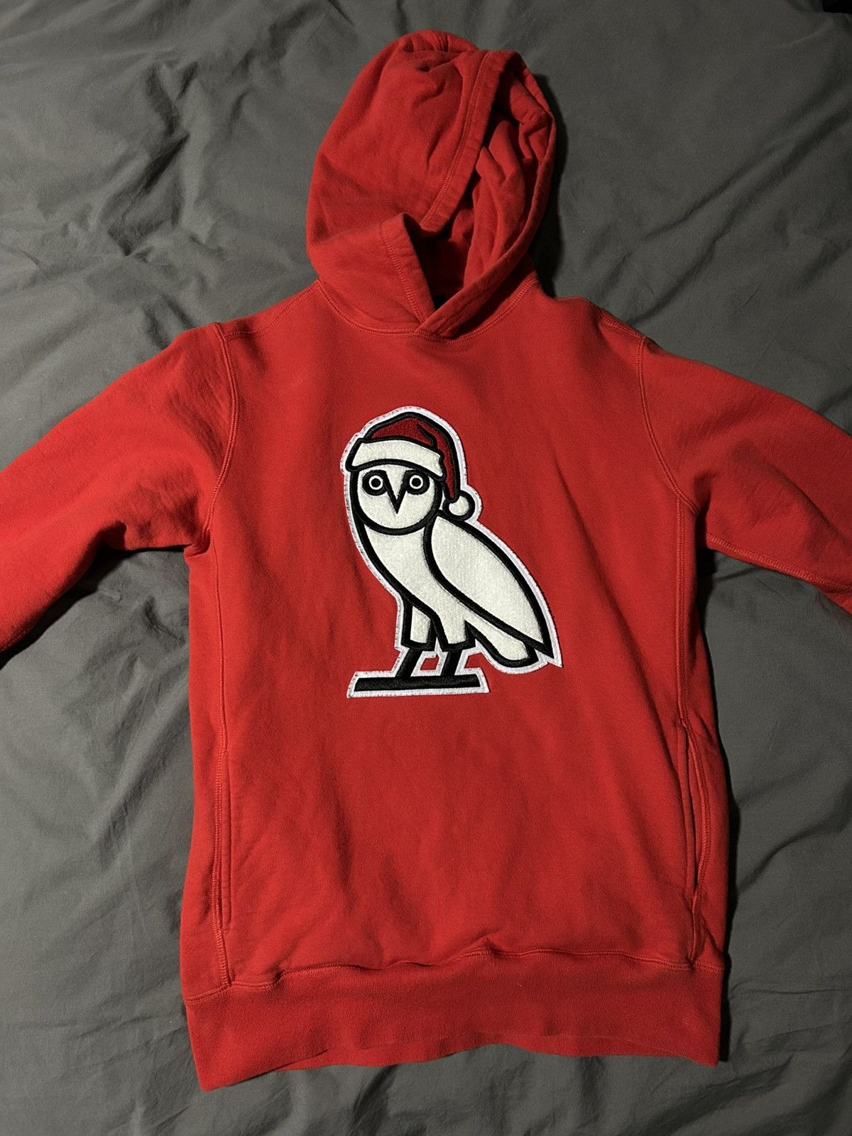 October's Very Own OVO Peace on Earth Santa Owl Hoodie – Made in Canada – XS Size US XS / EU 42 / 0 - 1 Thumbnail