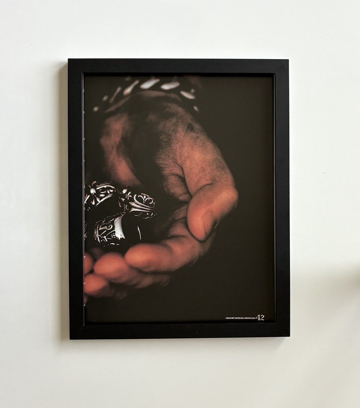 Chrome Hearts Chrome Hearts rings photo Framed poster 9x11 Size ONE SIZE - 1 Thumbnail