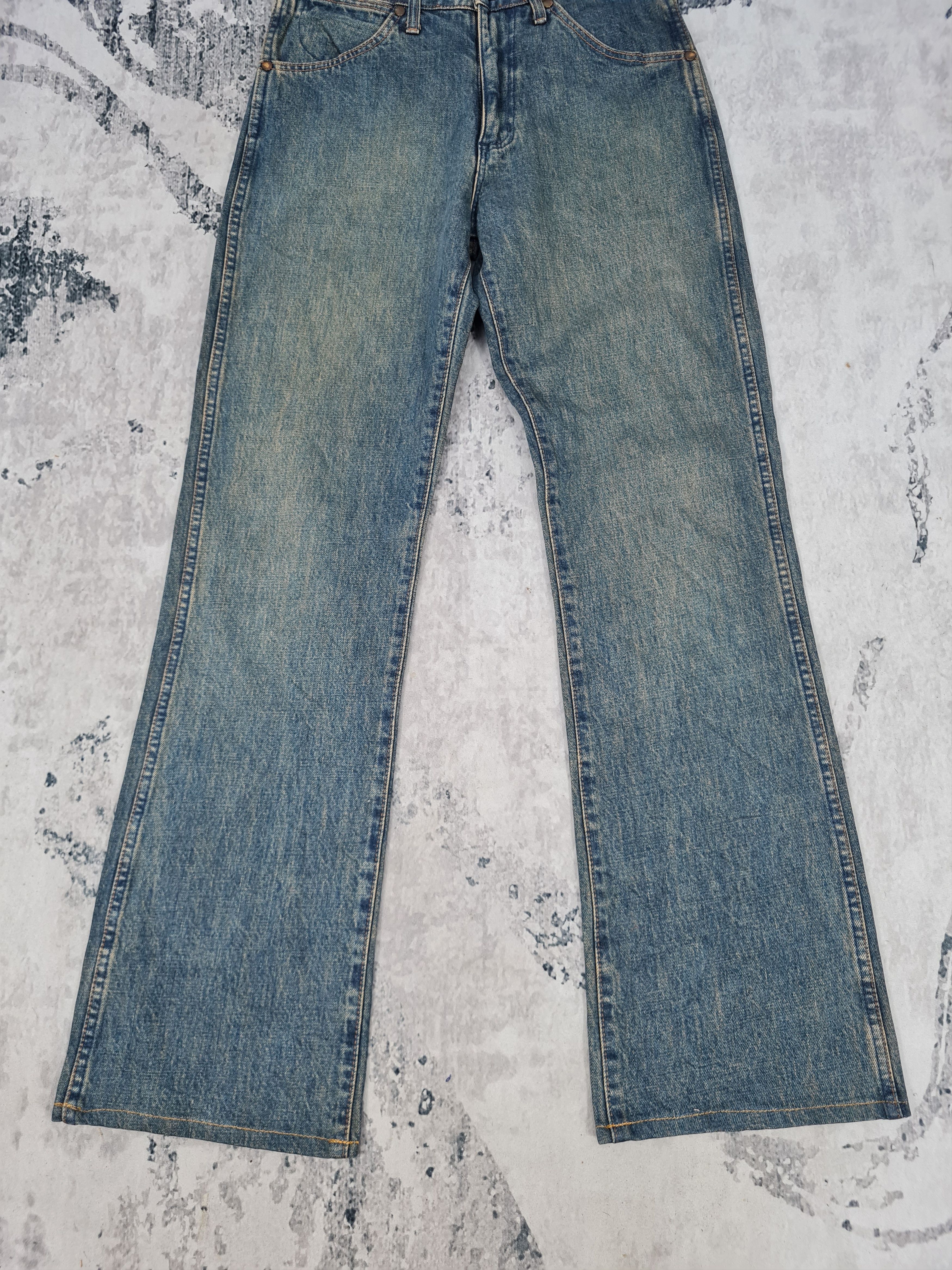 Wrangler Vtg WRANGLER Bootcut Flare Jeans Size 29x31.5 Jeans JB0139 Size US 29 - 3 Thumbnail