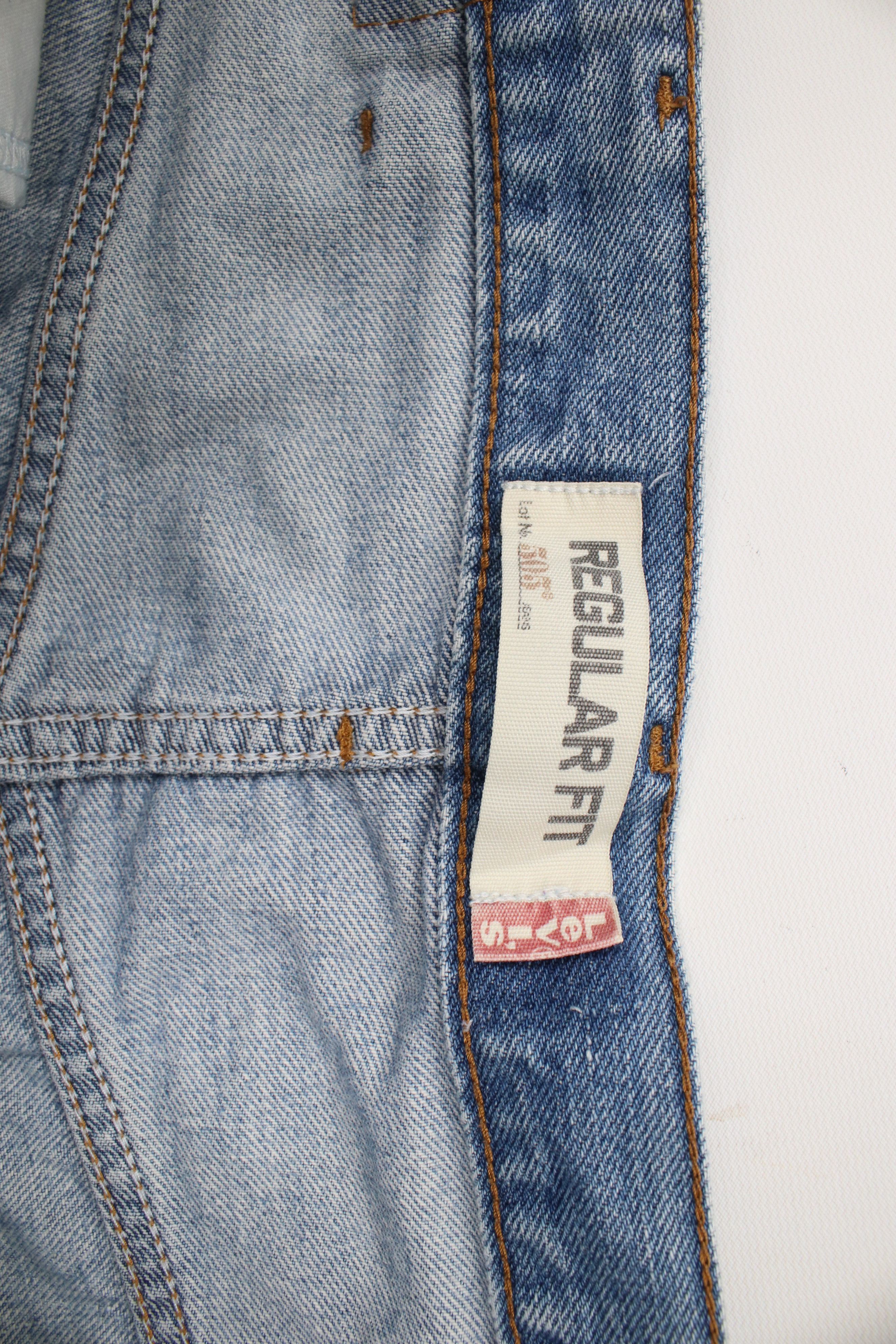 Levi's × Vintage Vintage Y2K Levis 505 Fit Cut Off Denim Jean Shorts Jorts Size US 38 / EU 54 - 6 Thumbnail
