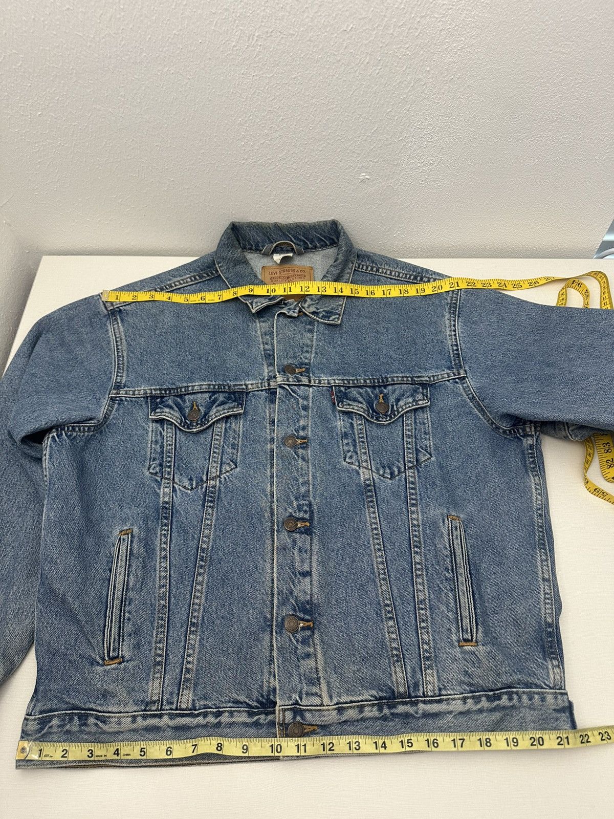 Levi's Vintage 90s Levi's 70507 0389 Trucker Jacket Large USA Made Size US L / EU 52-54 / 3 - 10 Thumbnail