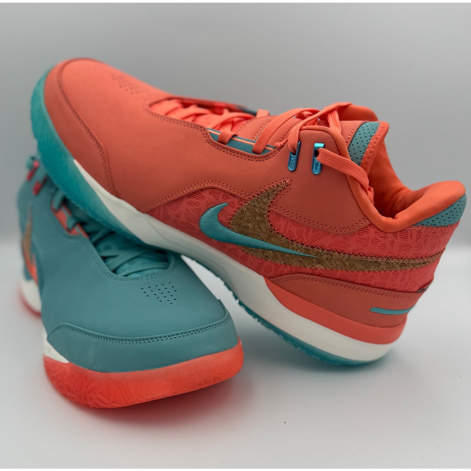 Nike NIKE LEBRON NXXT GEN AMPD “MINERAL BLUE/LIGHT WILD MANGO” Size ONE SIZE - 3 Thumbnail