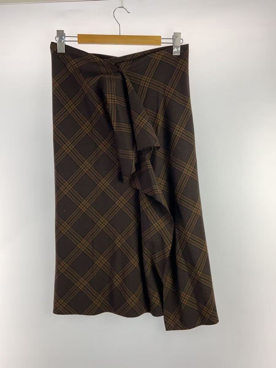 Y's × Yohji Yamamoto Plaid Wool Skirt Size 32" / US 10 / IT 46 - 2 Thumbnail