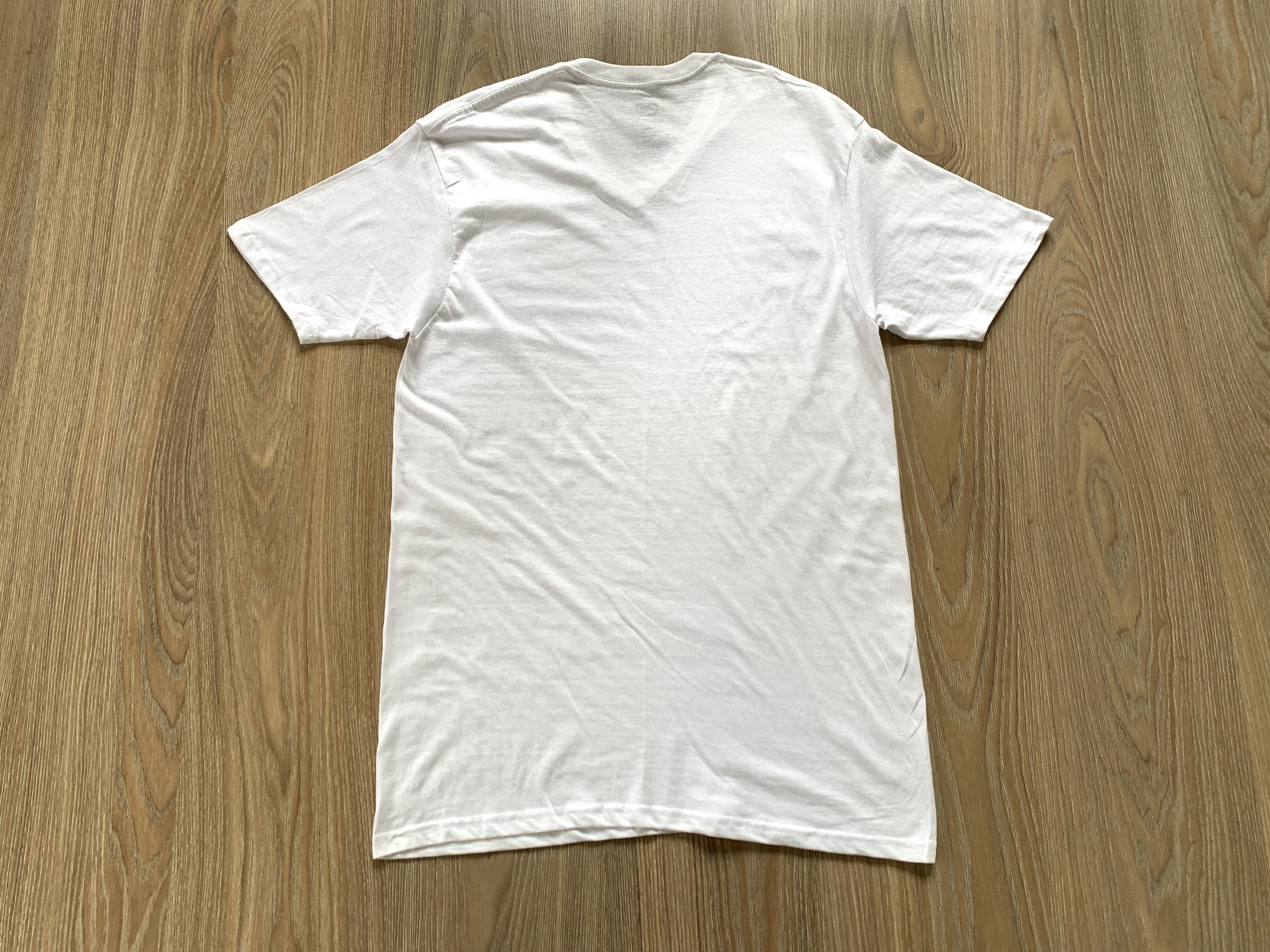 Ecko Unltd. Ecko Unltd Basic V Neck White Cotton T Shirt Size US L / EU 52-54 / 3 - 3 Thumbnail