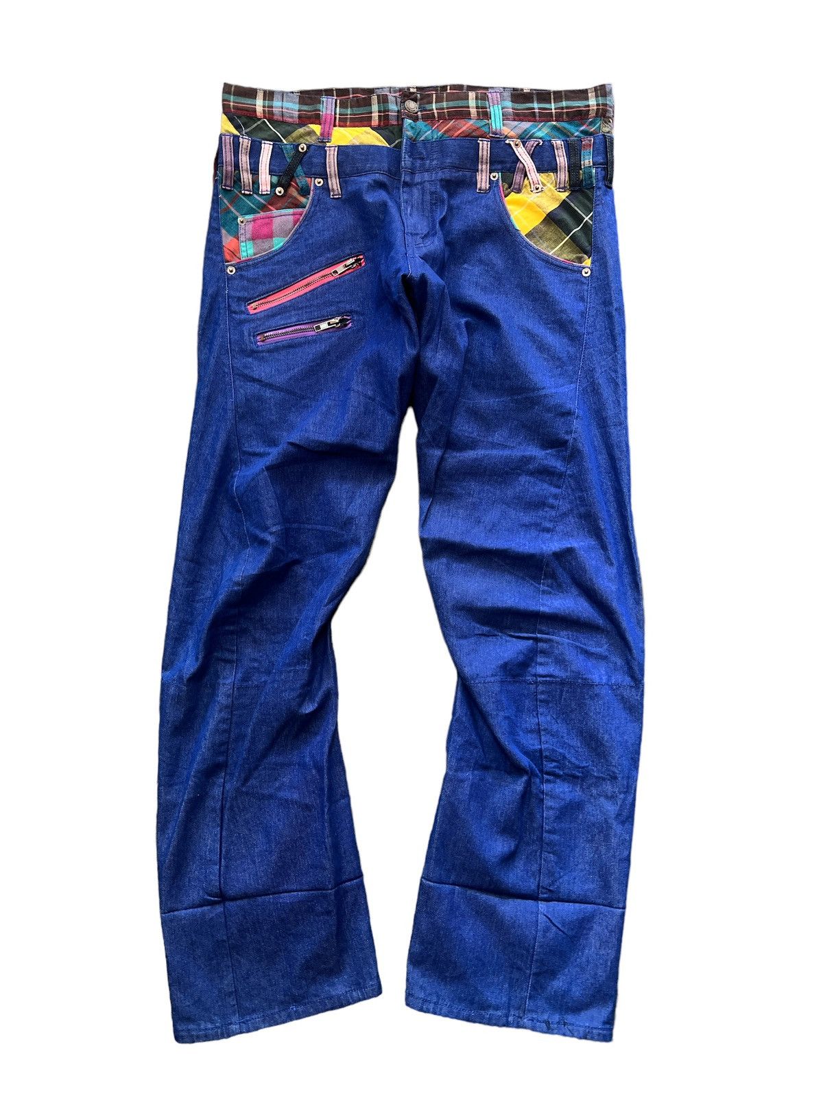 DOUBLE WAIST💥BREATHMINT SUPER BLUE COTTON PANT