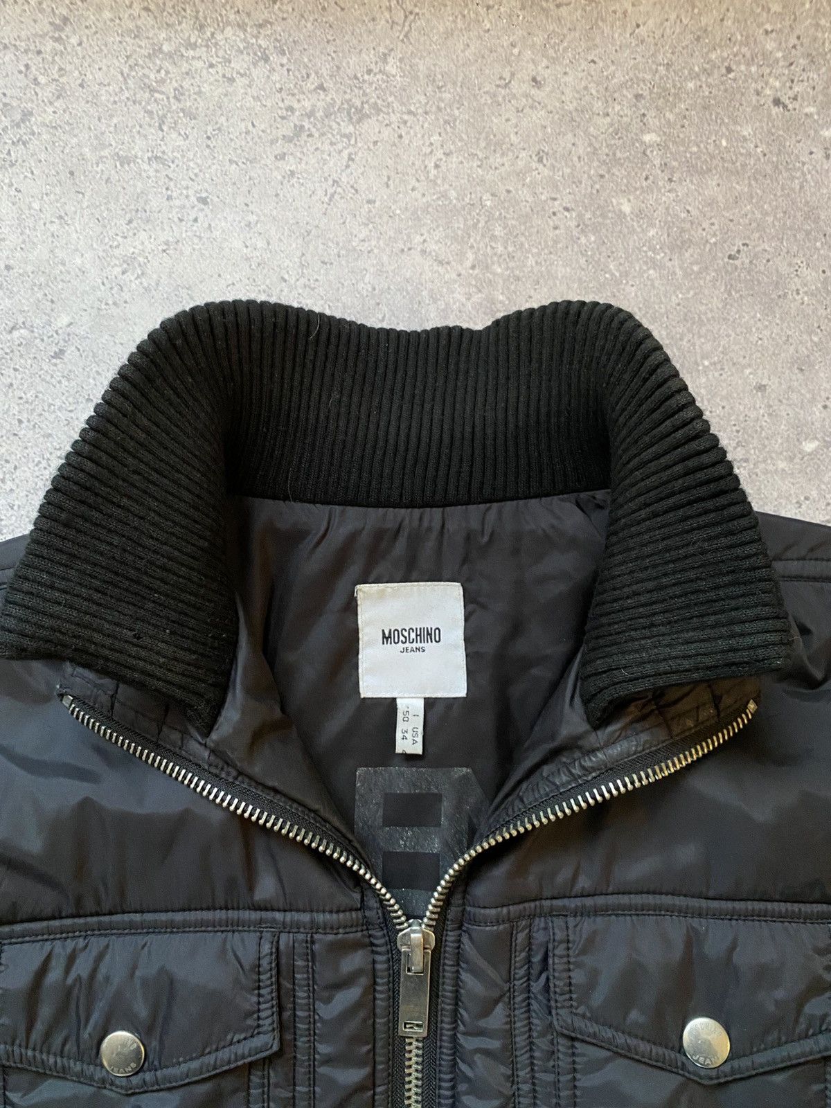 Moschino Vintage Moschino Jeans Puffer Coat Jacket Y2K Quilted Nylon Size XL / US 12-14 / IT 48-50 - 4 Thumbnail