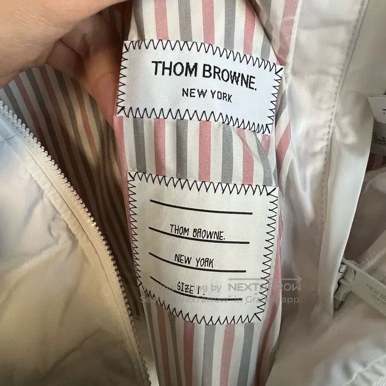 Thom Browne Thom Browne White Goose Down Jacket Size US S / EU 44-46 / 1 - 4 Thumbnail