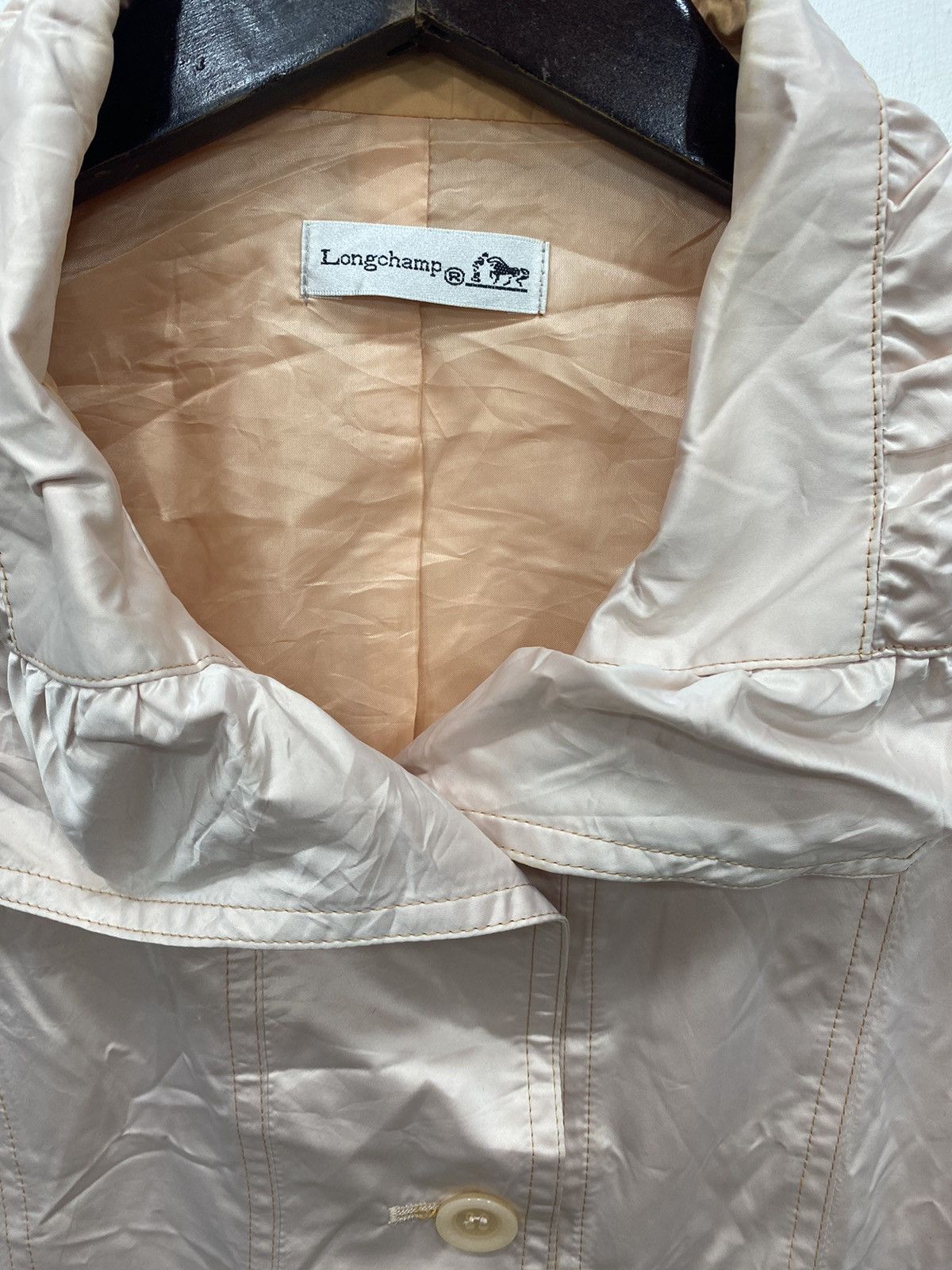 Longchamp 💥VINTAGE LONGCHAMP Long Jacket button down sweater Size L / US 10 / IT 46 - 3 Thumbnail