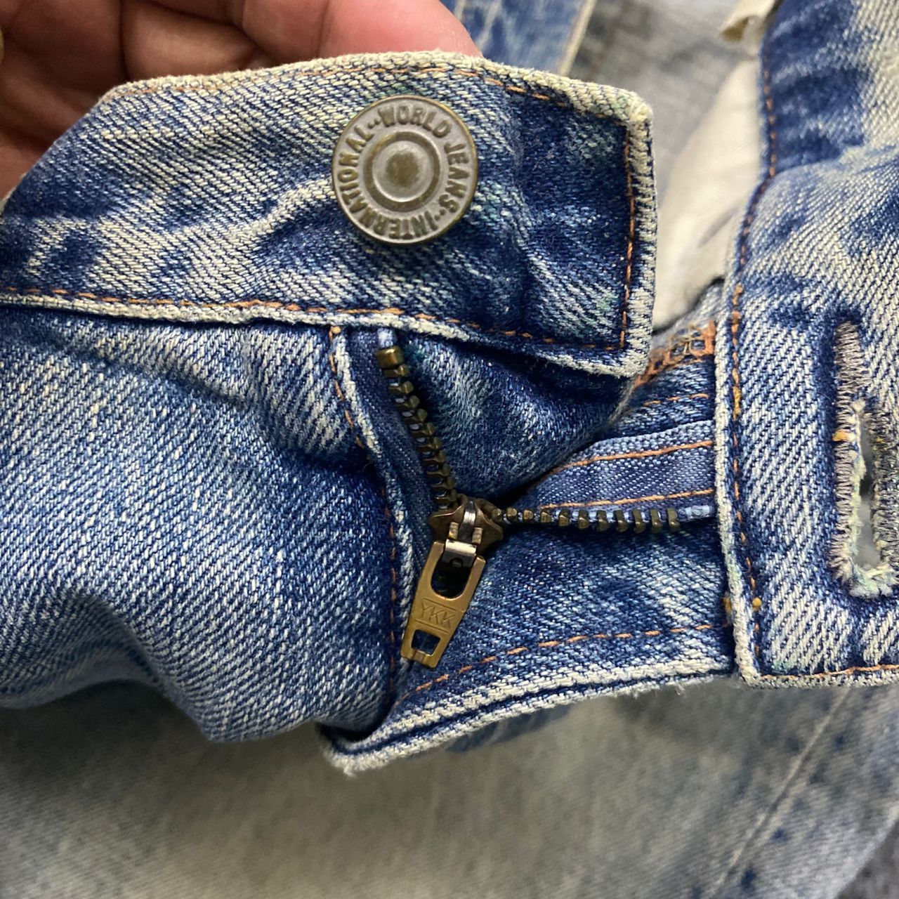 If Six Was Nine 💥Best Offer💥Vintage Rna Inc Distressed Denim Size US 34 / EU 50 - 10 Thumbnail
