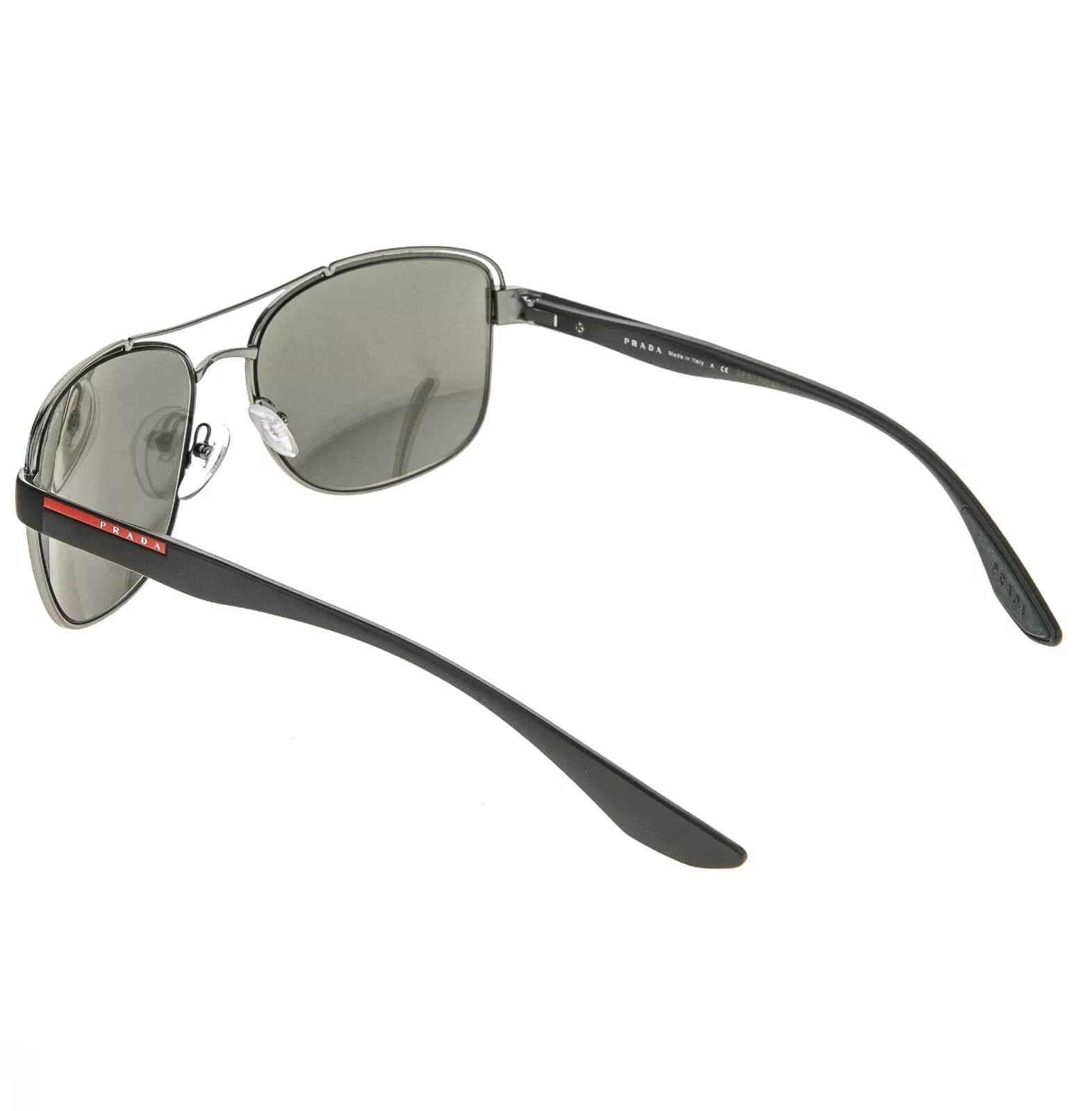 Prada PRADA 57V Linea Rossa Sport Sunglasses Matte Black PS57VS Size ONE SIZE - 9 Thumbnail