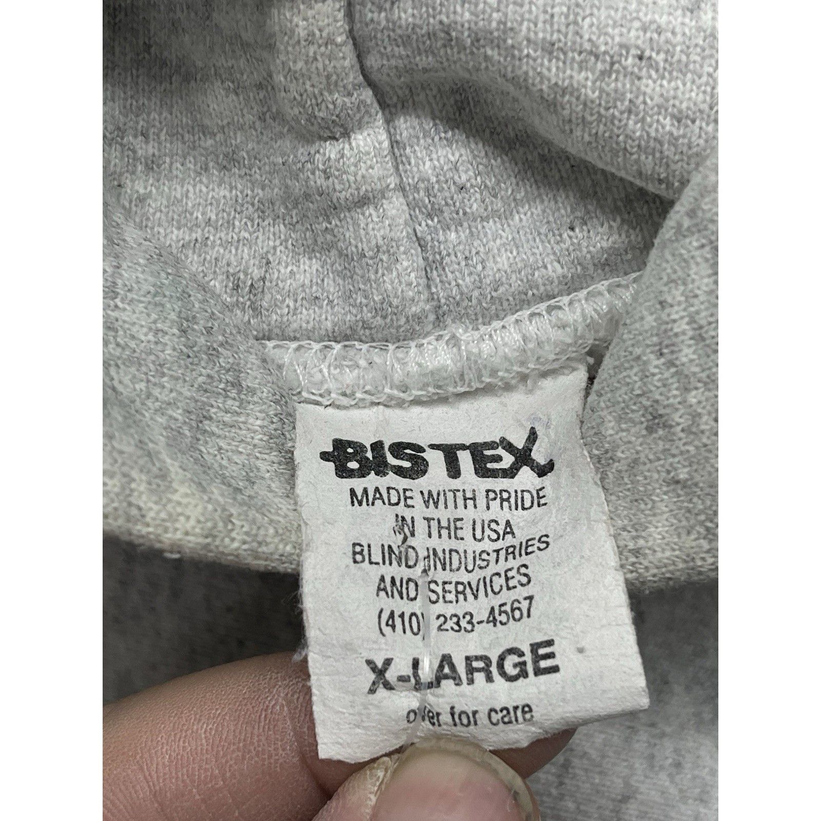 Other Vtg 80s USMA West Point Hoodie XL BISTEX Reverse Weave Gray Size US XL / EU 56 / 4 - 5 Thumbnail
