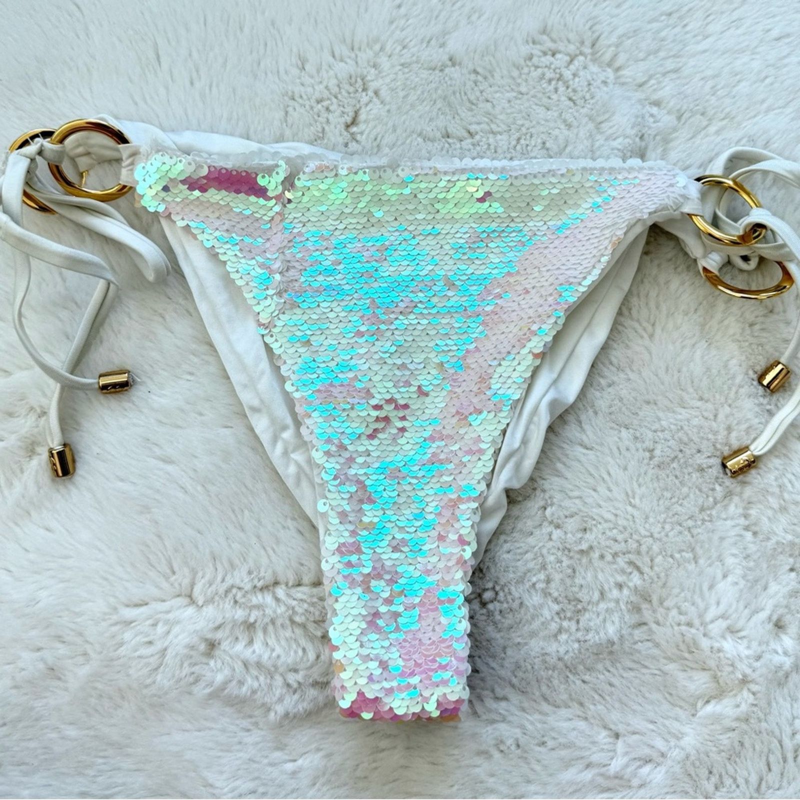 Other Beach Bunny women sequins swim bottom size L Size L / US 10 / IT 46 - 1 Thumbnail