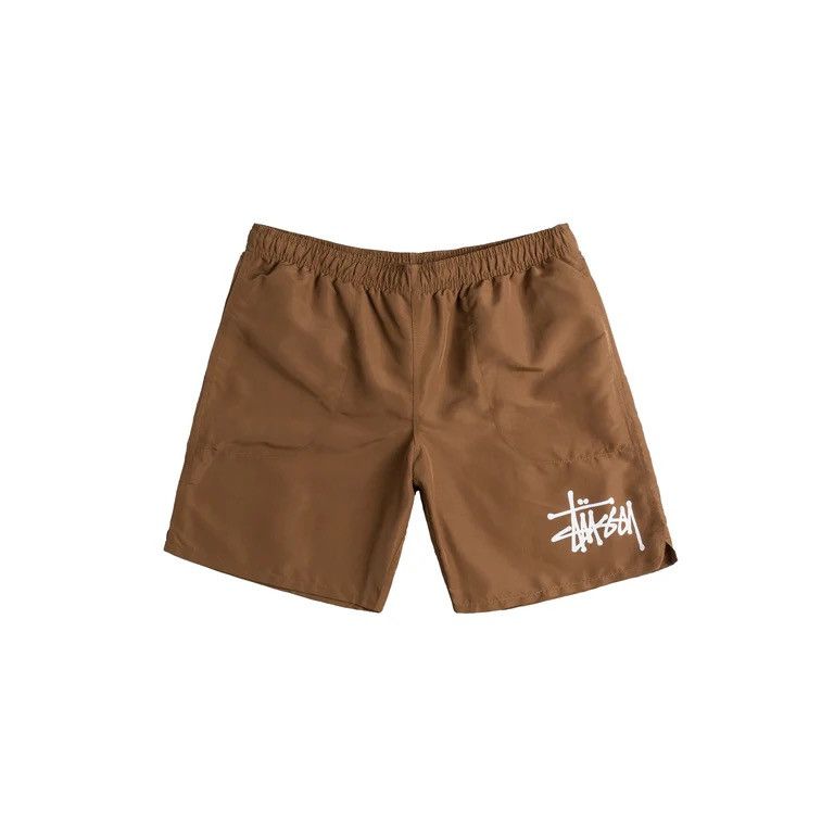 Stussy STUSSY BIG BASIC WATER SHORTS BROWN Size US 33 - 1 Thumbnail