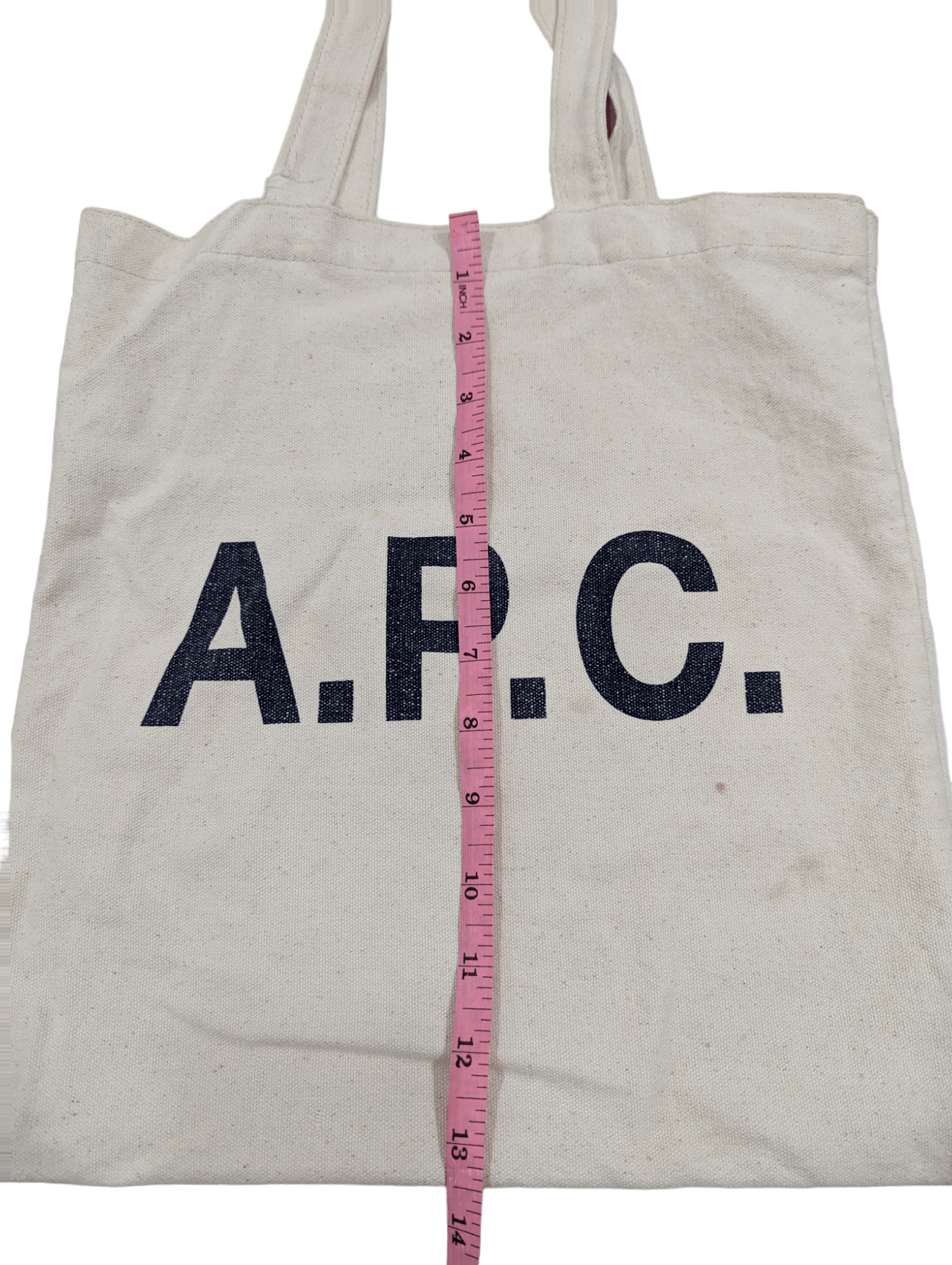 A.P.C. A.P.C APC TOTE BAG Size ONE SIZE - 5 Thumbnail